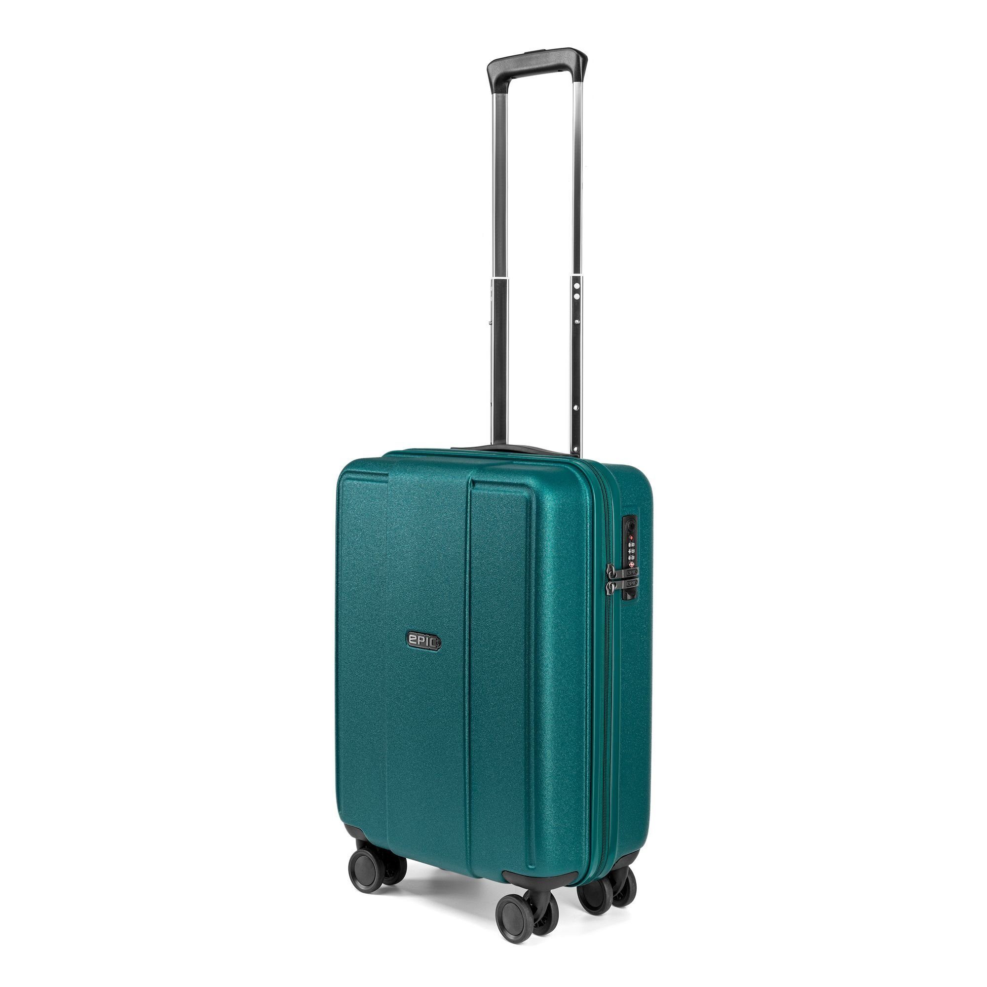 Rollen, EPIC oceanteal Handgepäck-Trolley 4 Pop 6.0, ABS