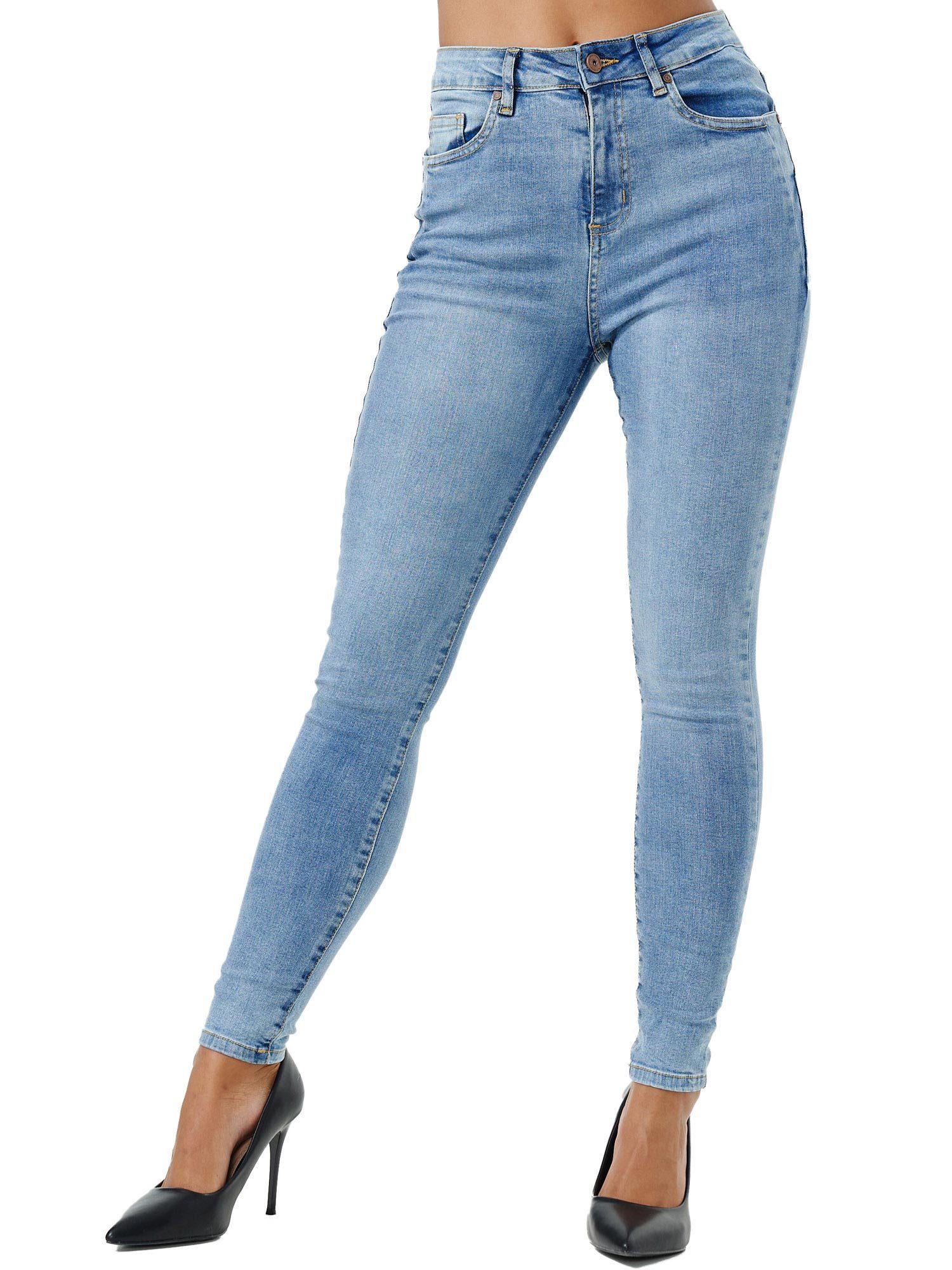 High-waist-Jeans F107