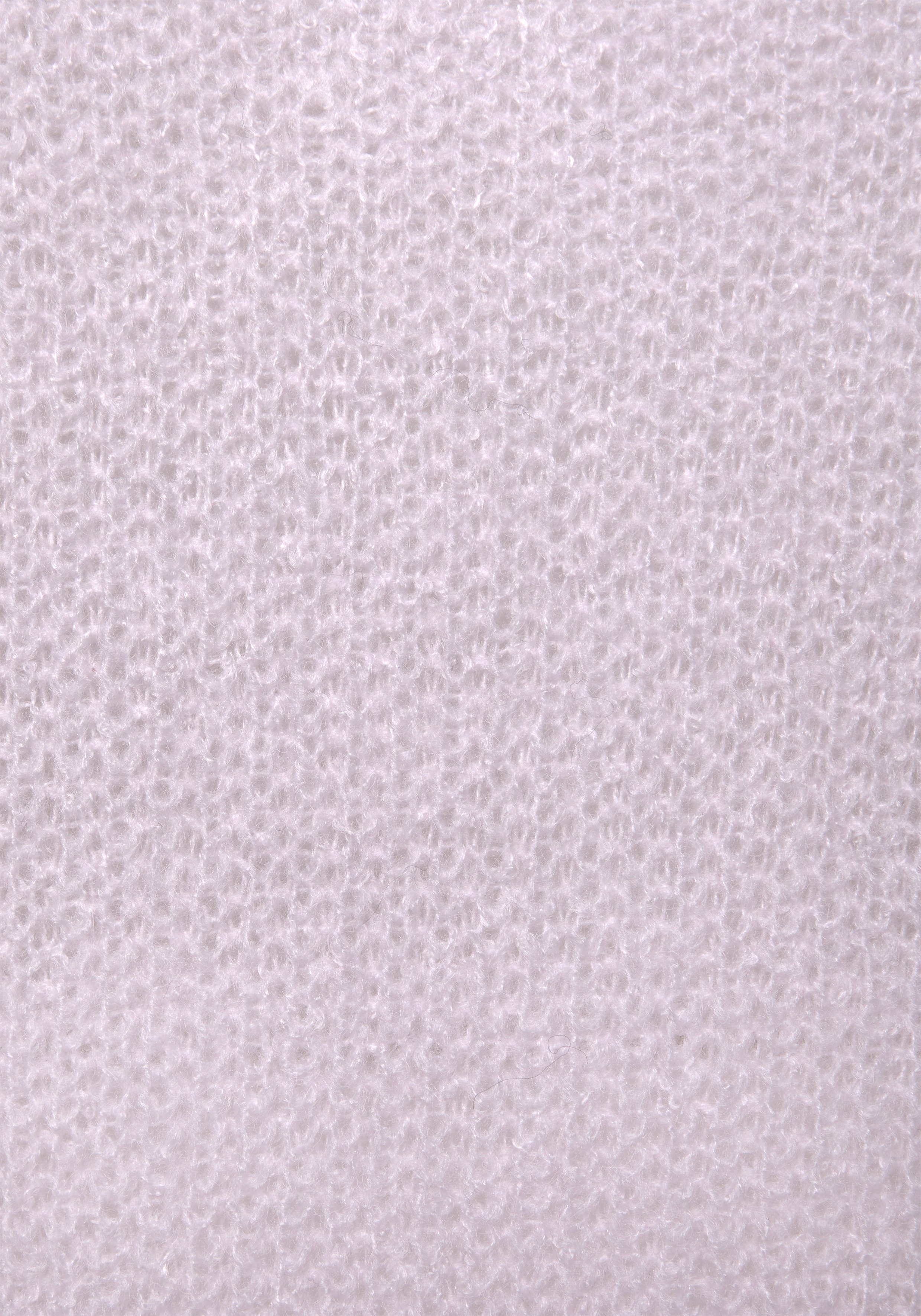 V-Ausschnitt-Pullover LASCANA flieder mit Rücken Zierperlen im