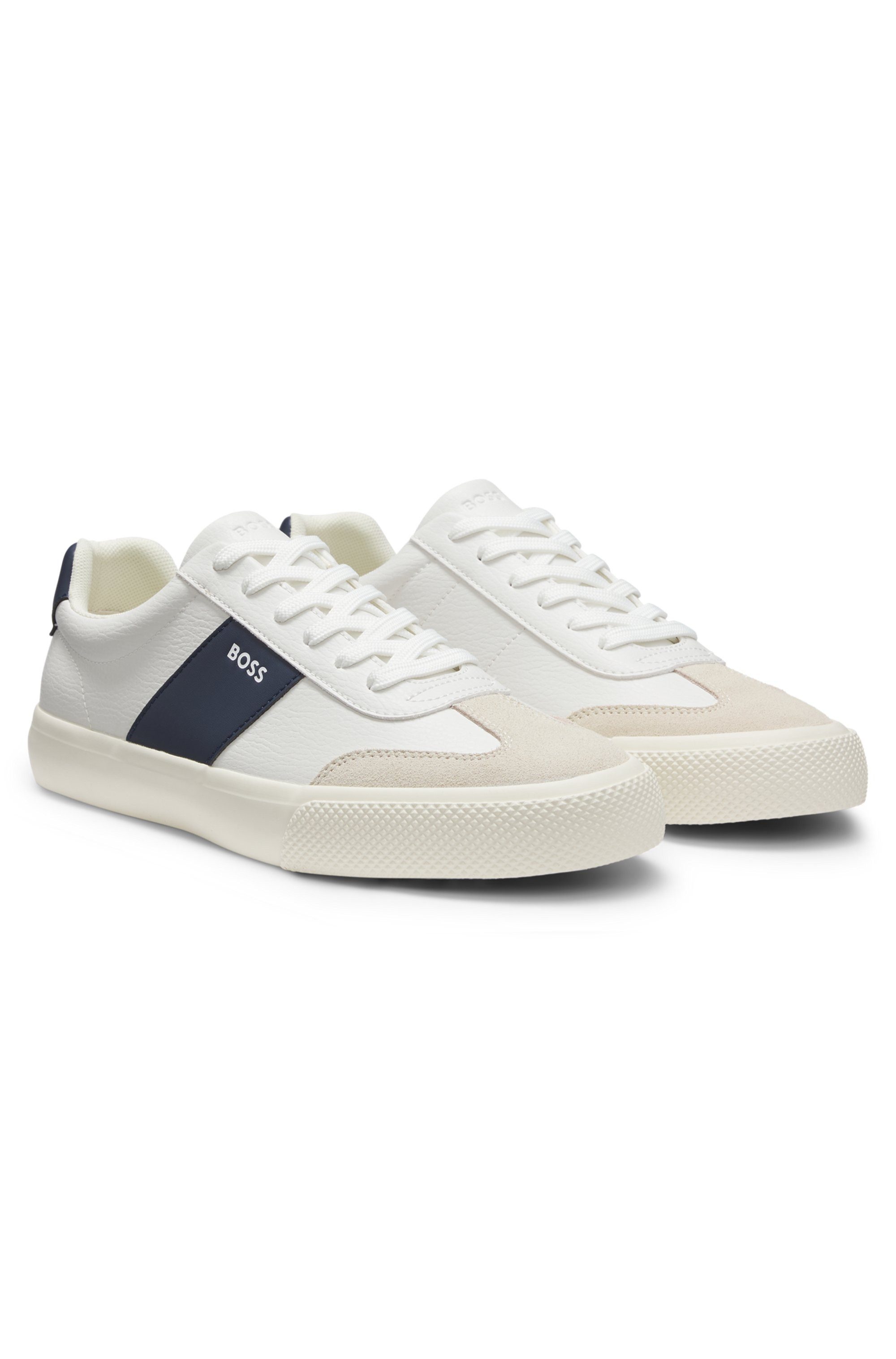 BOSS Aiden Tenn Sneaker Casual-Halbschuh, Freizeitschuh mit Logoschriftzug günstig online kaufen