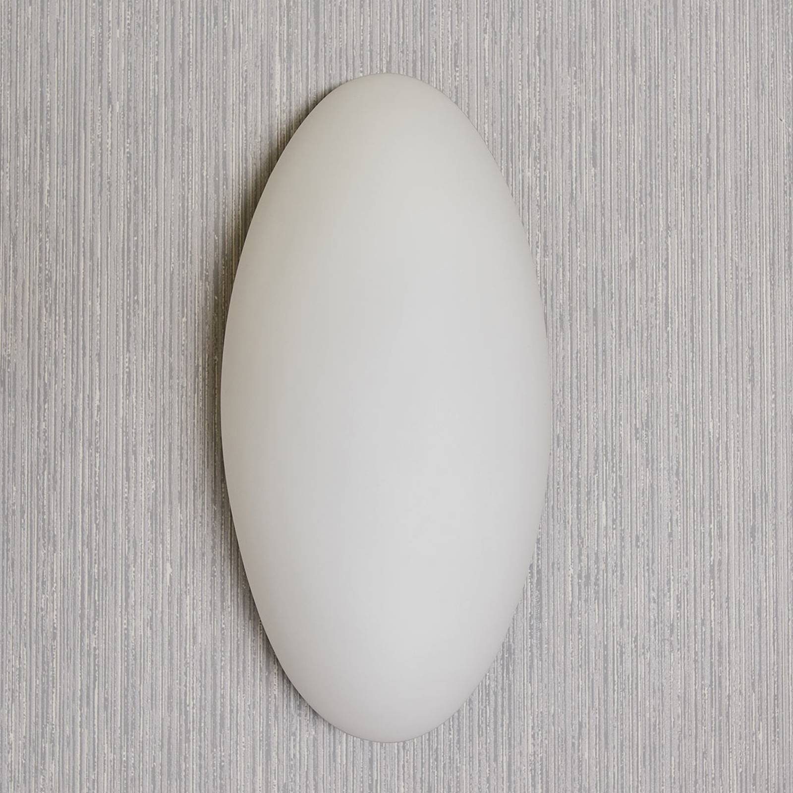 Lucande Wandleuchte Jemima, Glas Weiß IP20, 1 x 40 W