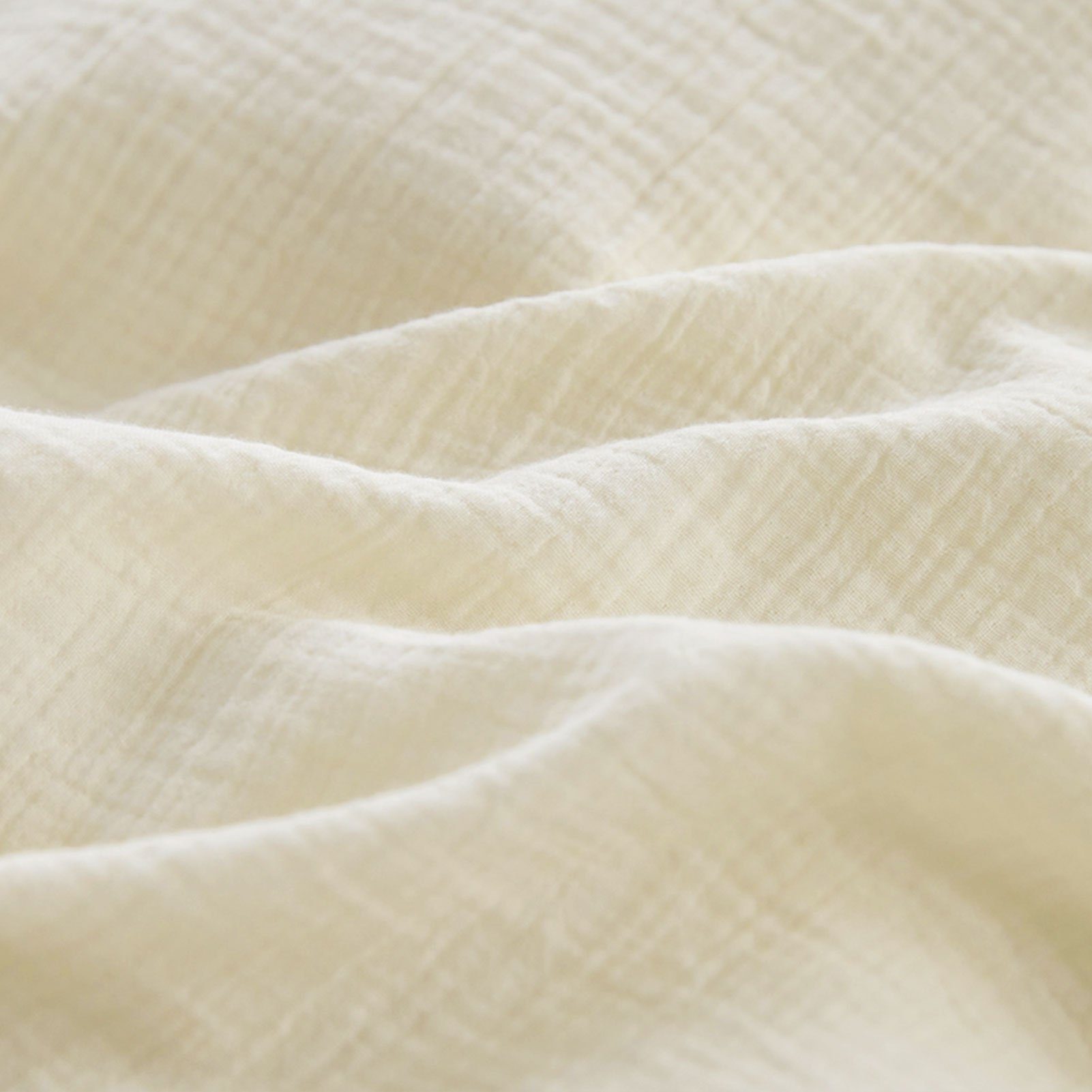KEAYOO Bettwäsche SBD Double Gauze Muslin, Baumwolle, 2 teilig, Double Gauze 100% Baumwolle Bügelfrei weiche Bettwäsche – Bild 3 von 5