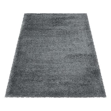 Teppich Hochflor Teppich Francesca Hellgrau, Teppich Boss, rechteckig, Höhe: 30 mm