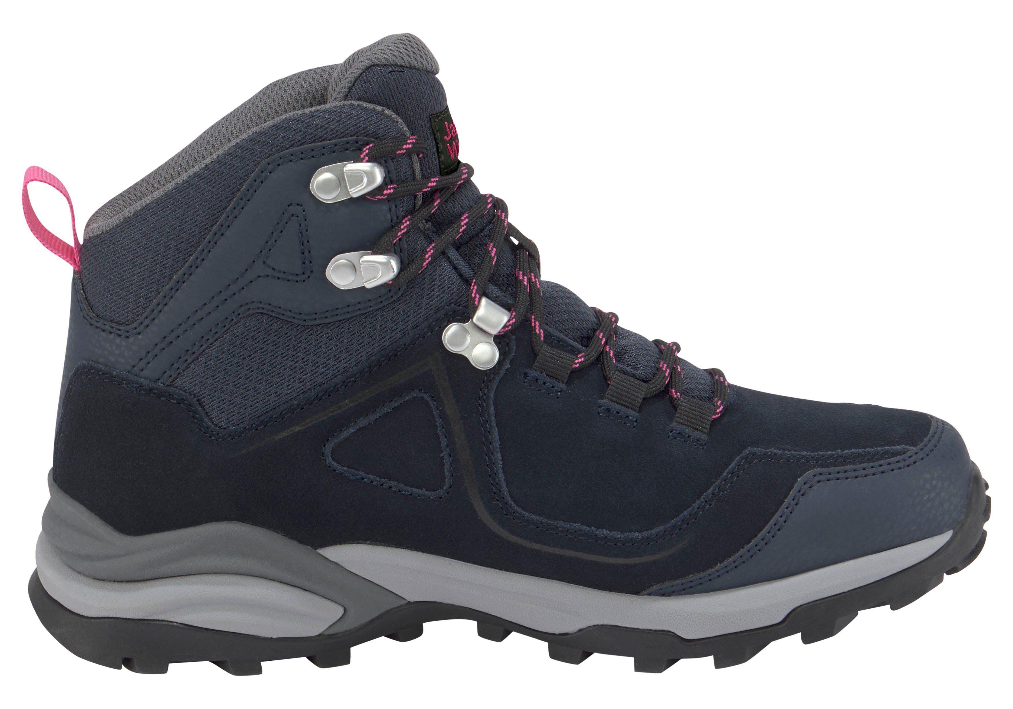 Jack Wolfskin SUNSET HIKE TEXAPORE MID W Wanderschuh Wasserdicht, Trekkingschuh