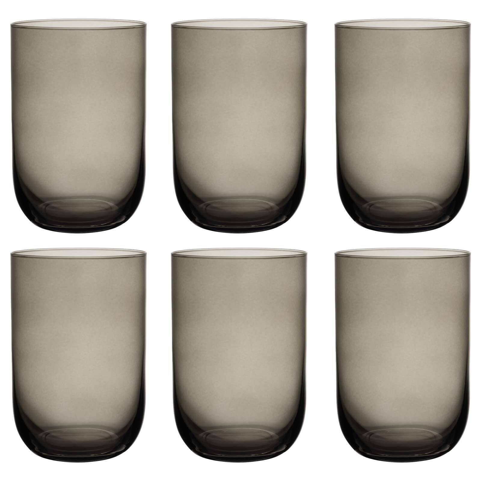 like. by Villeroy & Boch Longdrinkglas Like Glass Longdrinkbecher 385 ml 6er Set, Glas