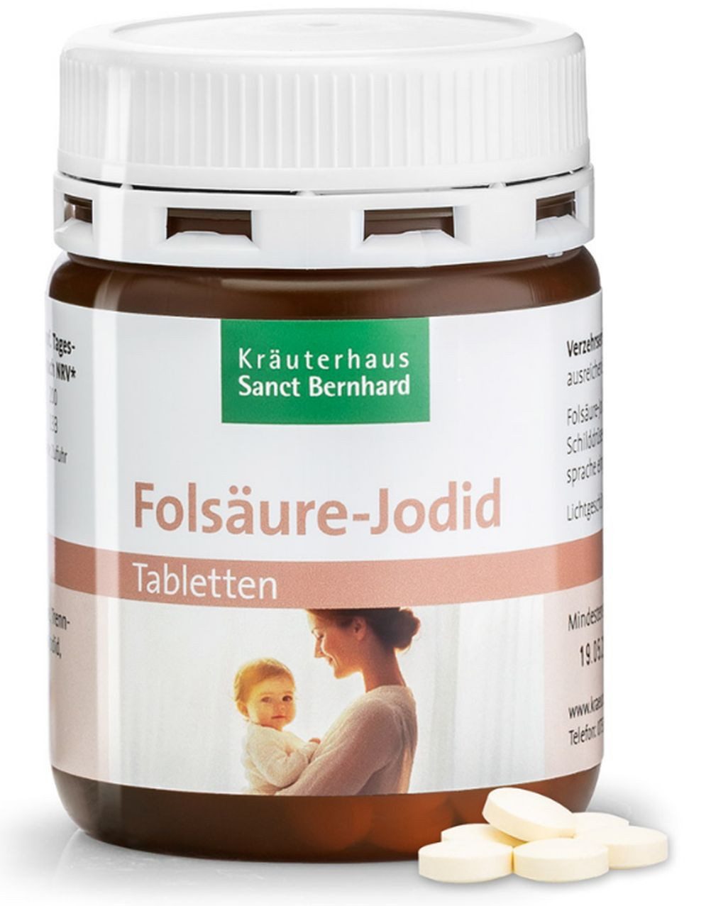 Sanct Bernhard Sanct Bernhard Folsäure-Jodid - 240 Tabletten Tabletten