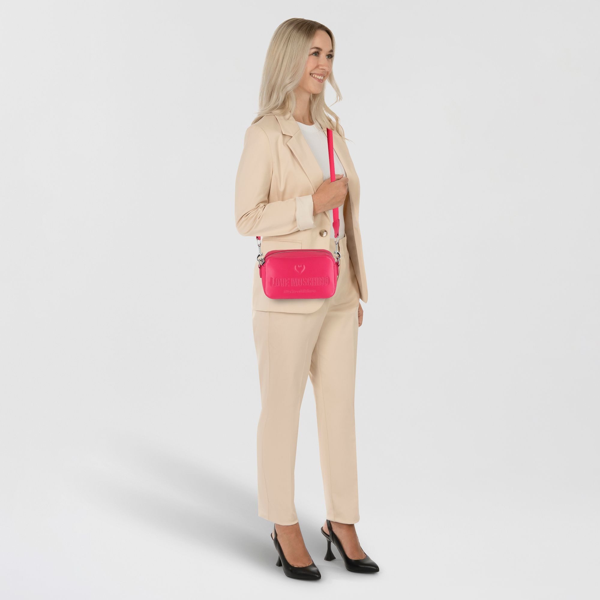 LOVE MOSCHINO Umhängetasche Ember, Polyurethan günstig online kaufen