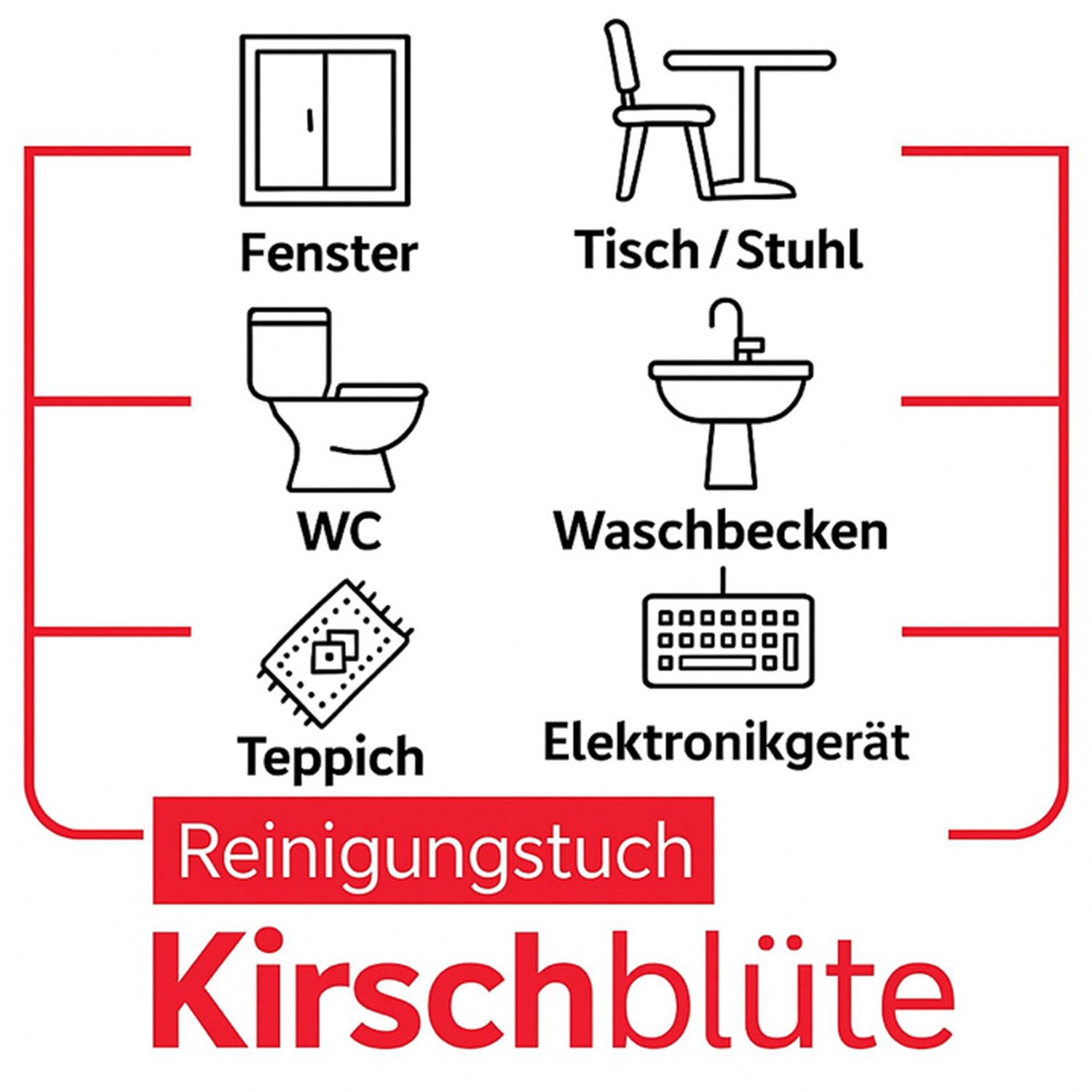Sleepy Sleepy Reinigungstücher für den täglichen Oberflächeneinsatz Reinigungstuch (3-tlg)