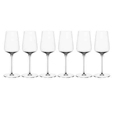 SPIEGELAU Weinglas Definition Weißweinglas 6er Set, Kristallglas