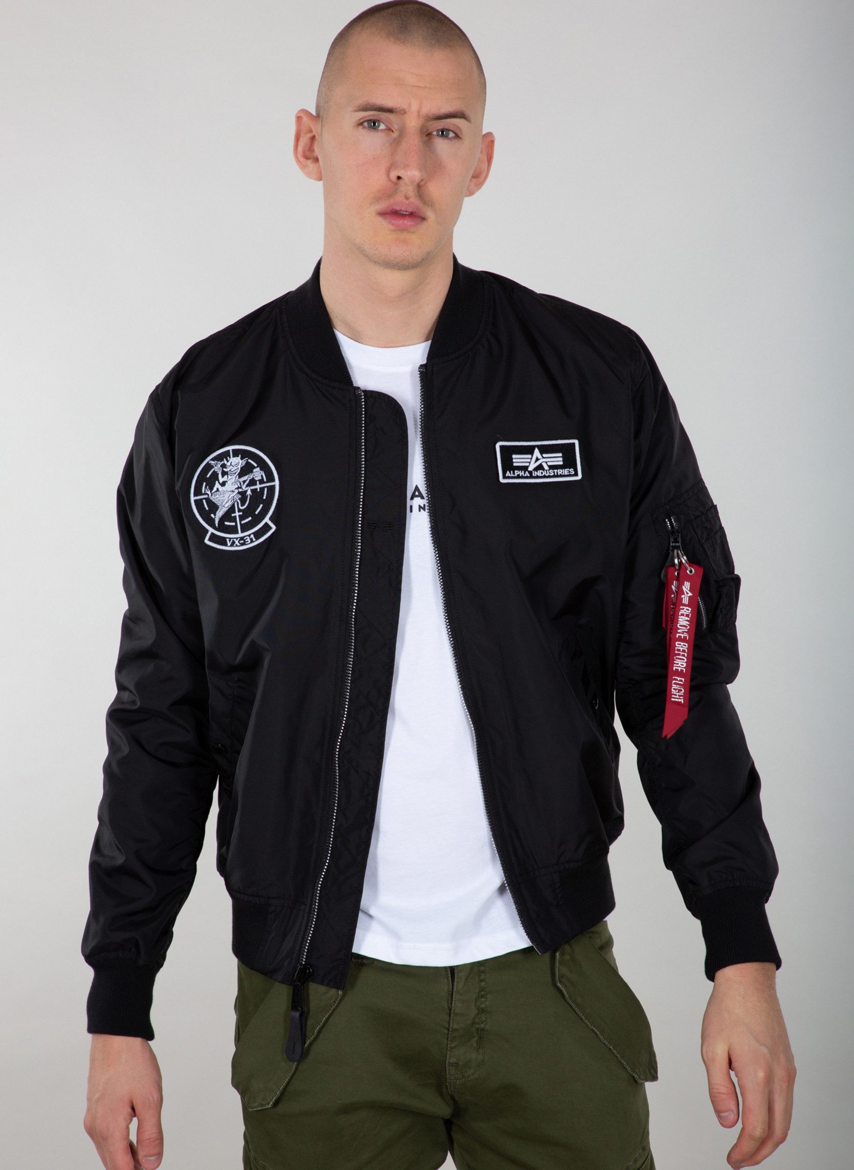 alpha industries Bomberjacke MA-1 TT Glow In The Dark