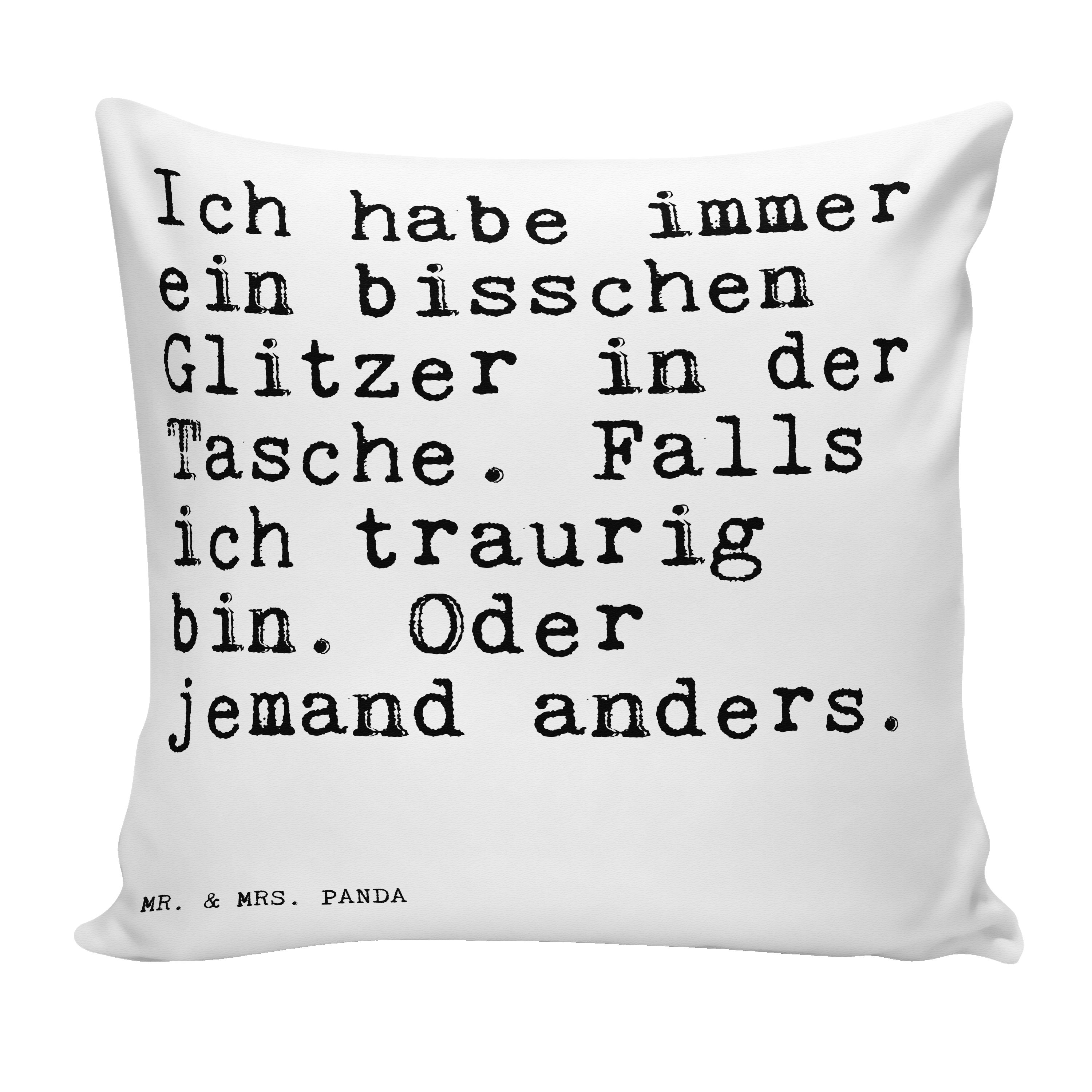 Mr. & Mrs. Panda Dekokissen »Ich habe immer ein... Weiß Schenken