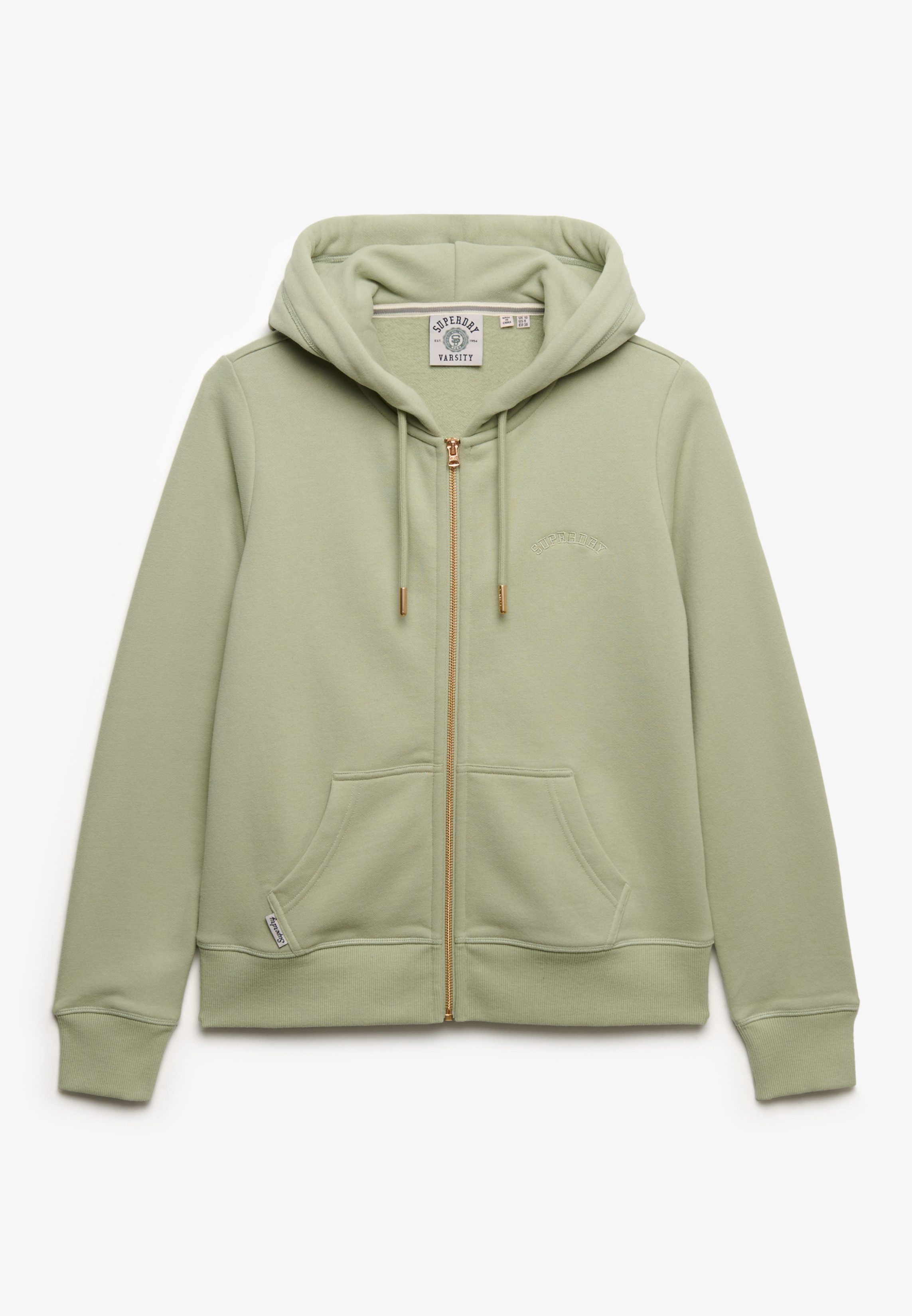 Superdry Kapuzensweatjacke Essential Logo Ziphood Hb Mit Logostickerei