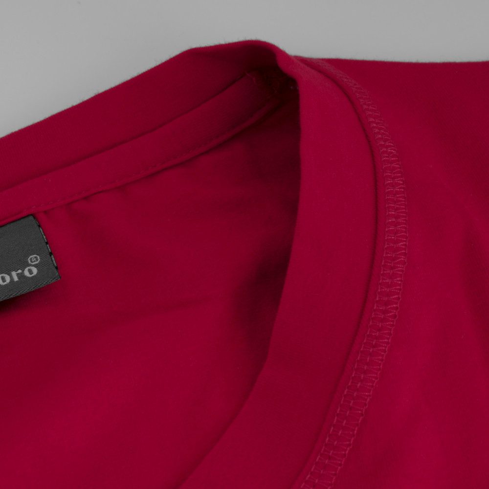 Promodoro T-Shirt Wellness V-Neck T-Shirt Single-Jersey eng anliegend geschnitten und mit Seitennähten gefertigt
