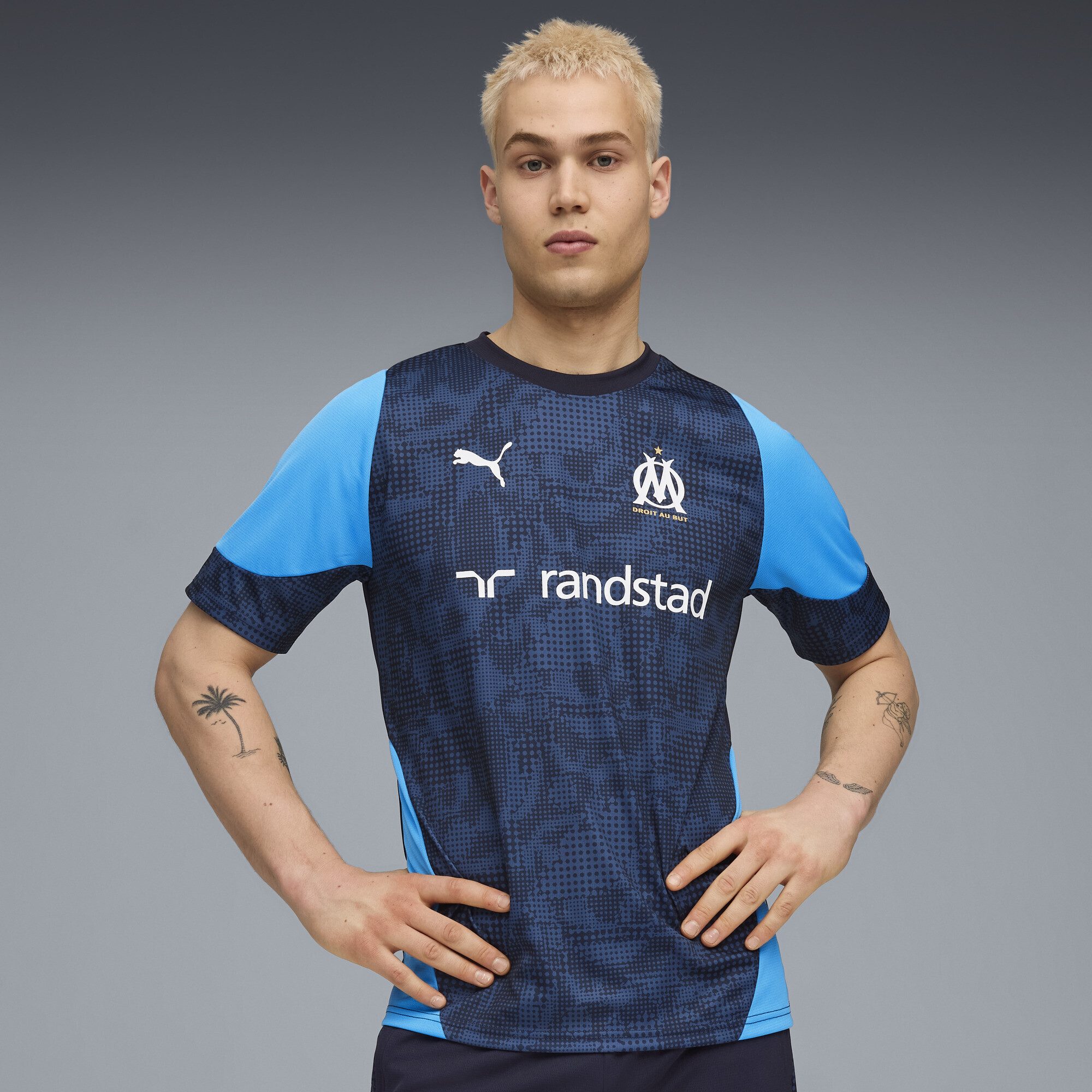 PUMA Trainingsshirt Olympique de Marseille Trainingstrikot Herren günstig online kaufen