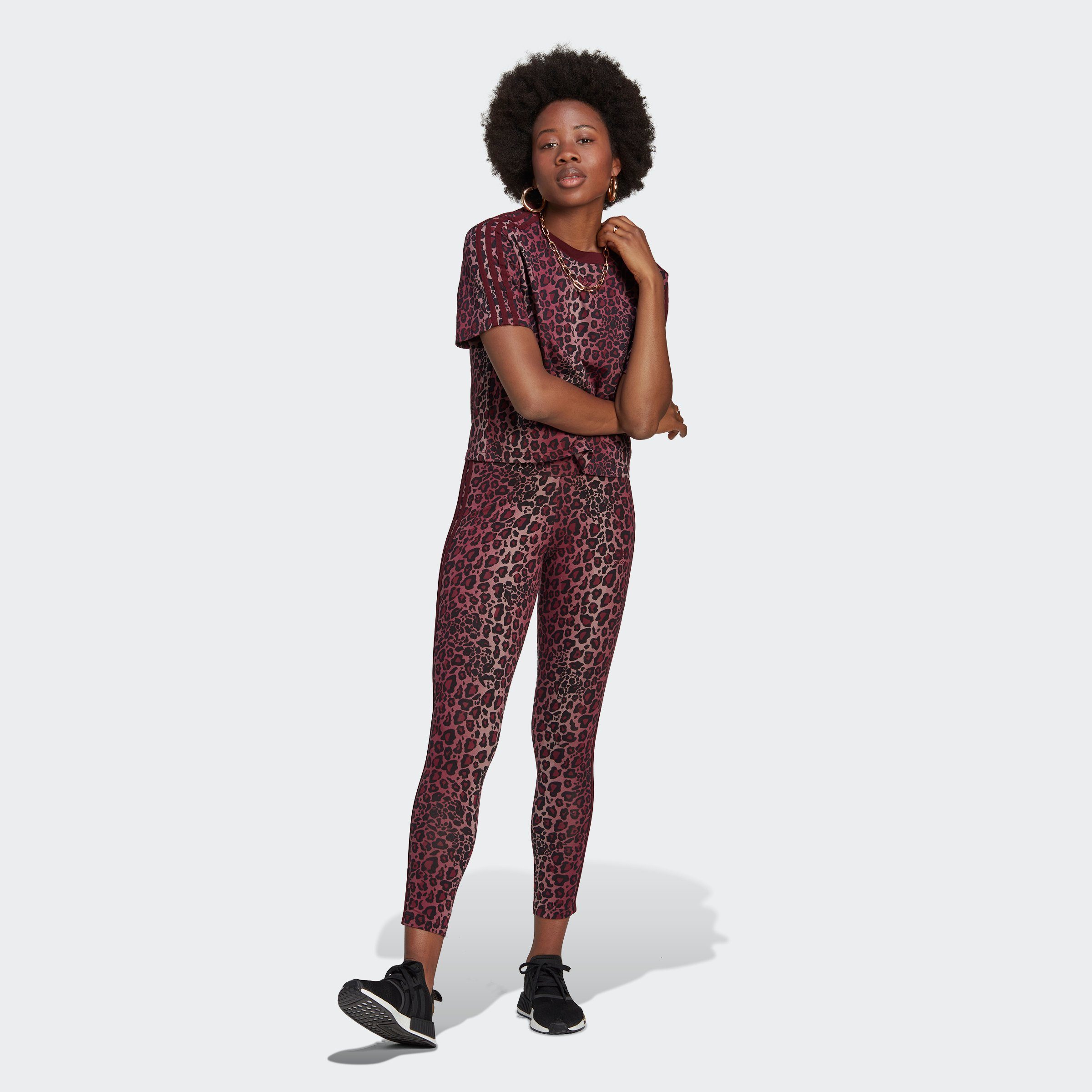 adidas Originals Leggings 7/8-LEGGINGS (1-tlg) MAROON/MULTCO