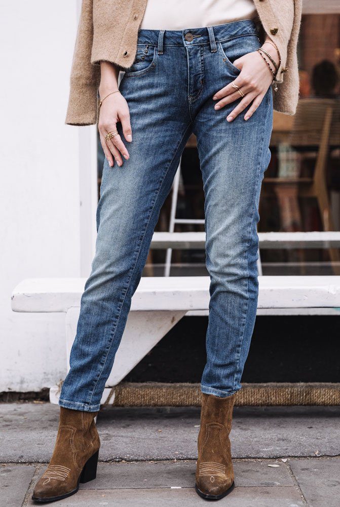 Freeman T. Porter 7/8-Jeans Sophy Stretch Denim Pacific günstig online kaufen
