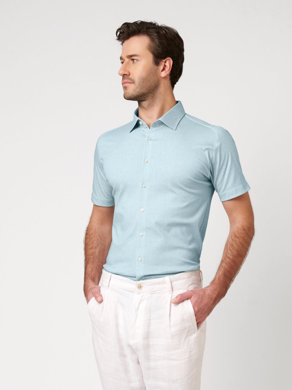 DESOTO Kurzarmhemd Casual Kent 1/2
