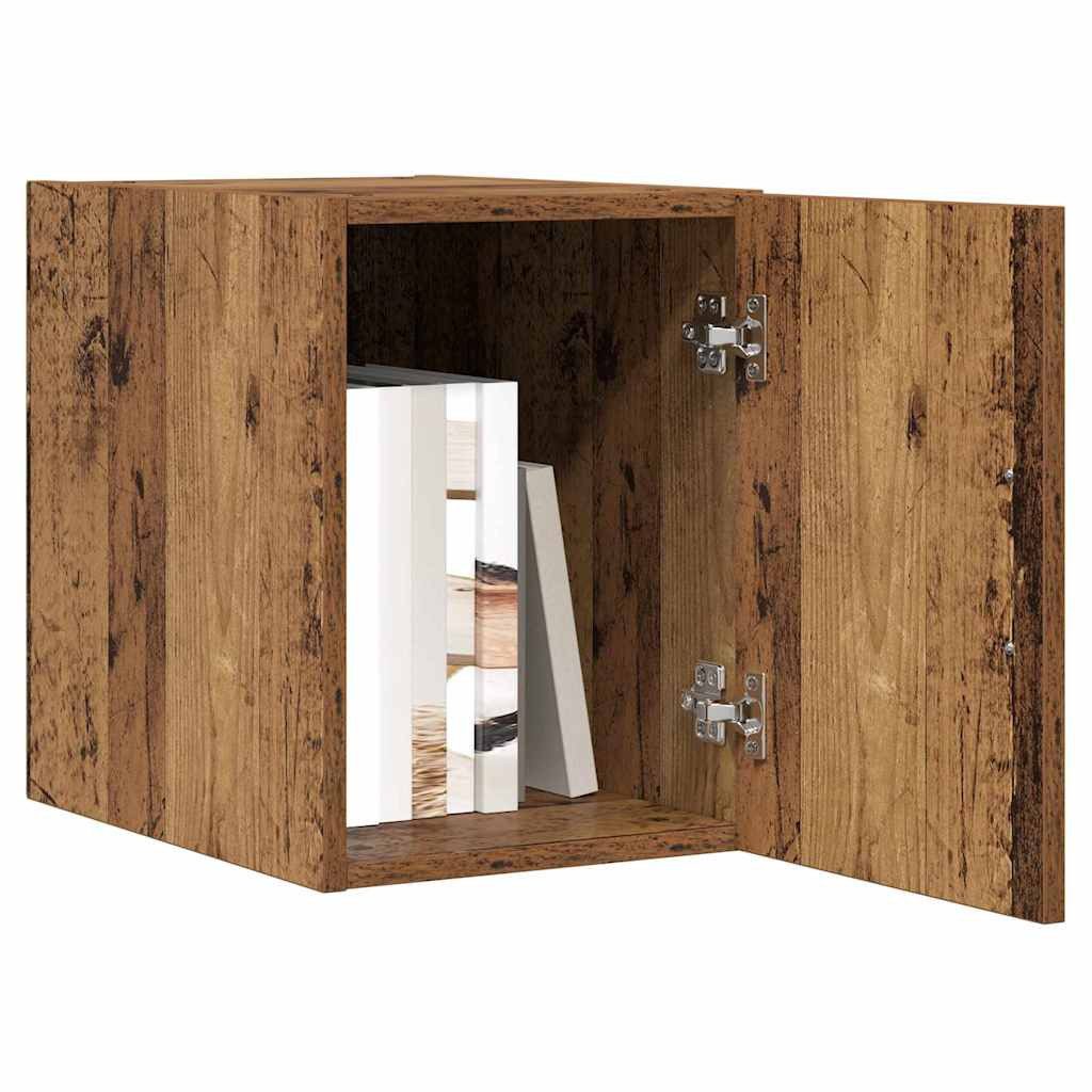 vidaXL Hängeschrank Wandschrank Altholz 30 x 42,5 x 39,5 cm Holzwerkstoff (1-St)
