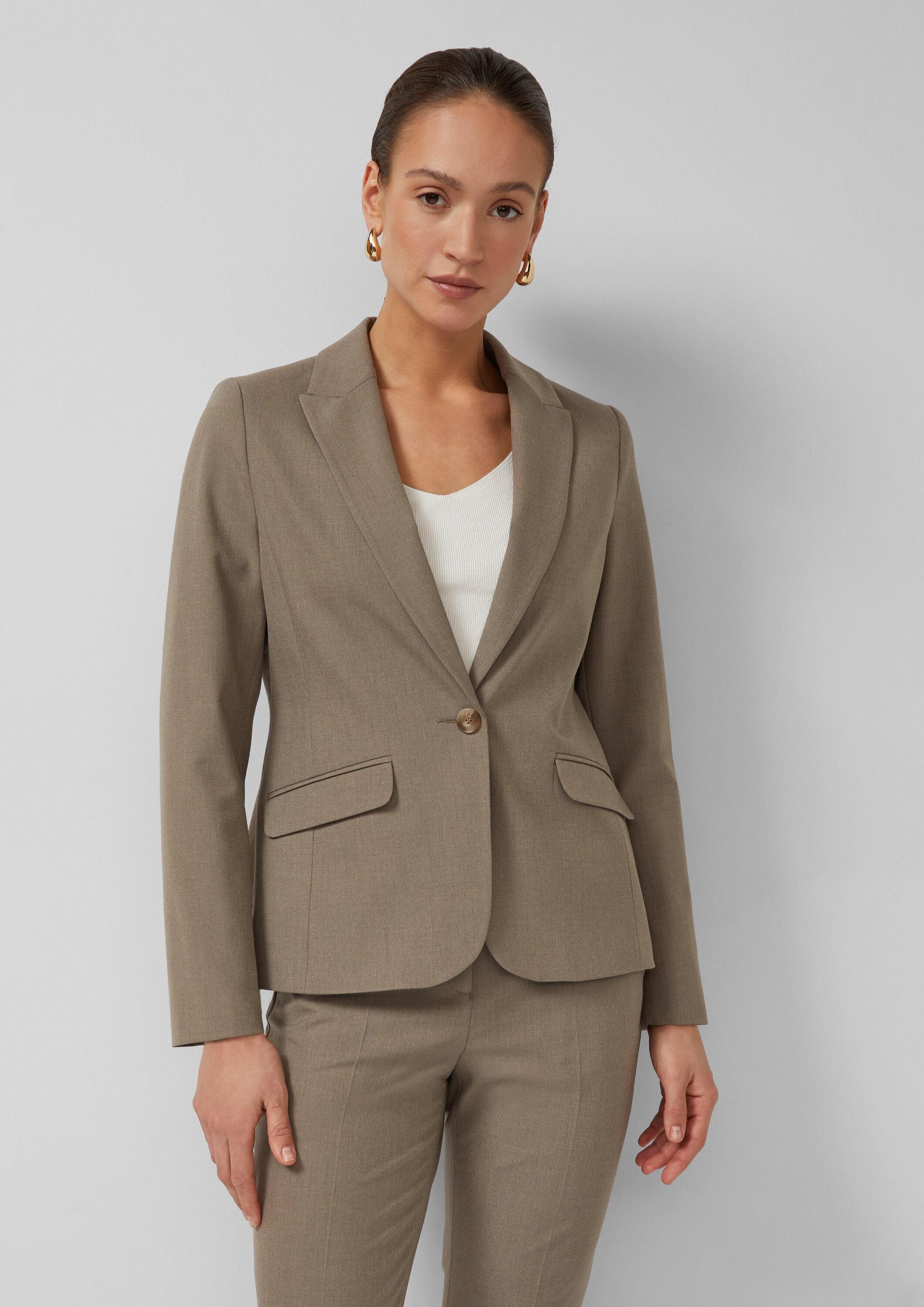 s.Oliver Jackenblazer Indoor-Blazer Blazer im Slim Fit