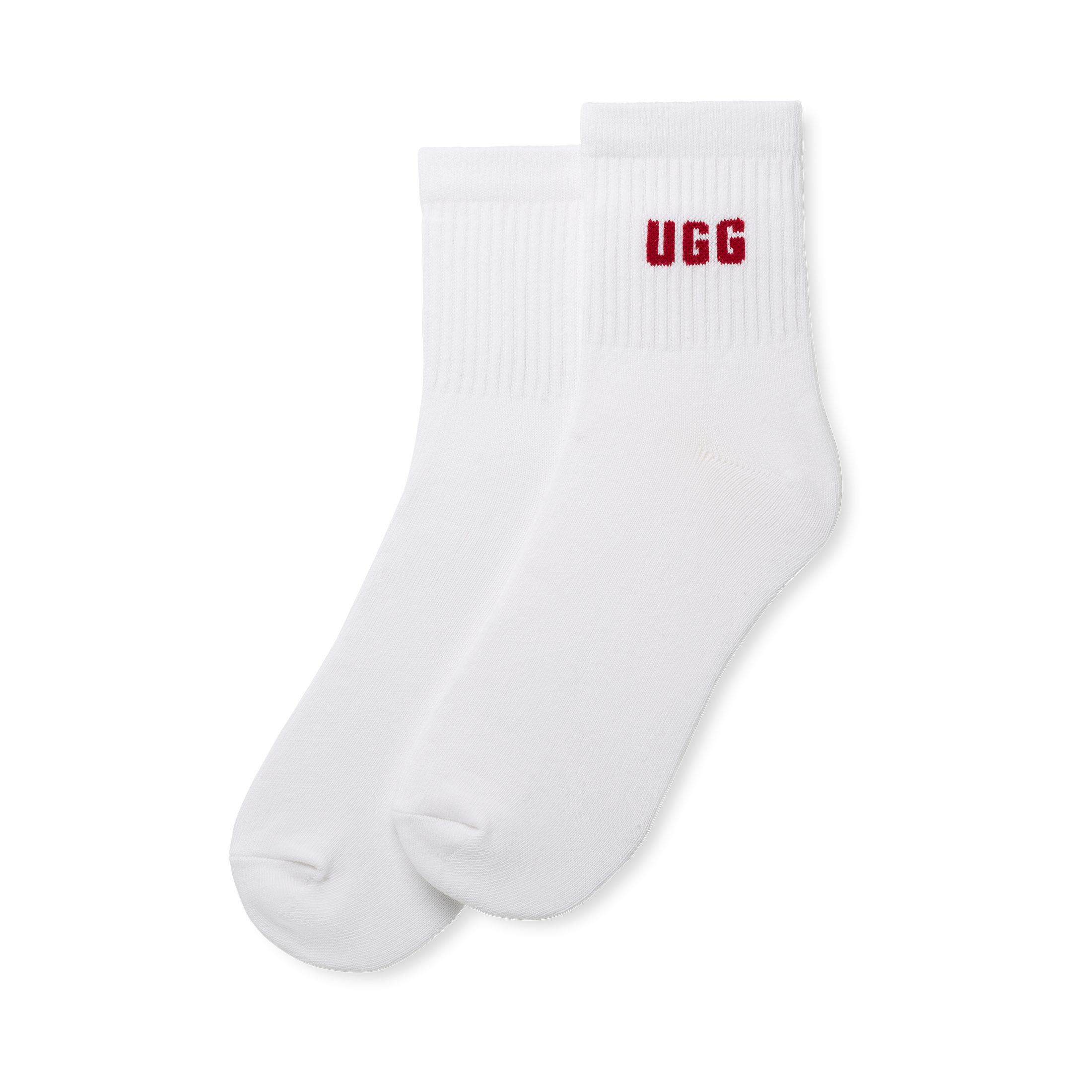 UGG Socken QUINLIN LOGO QUARTER (2-Paar) Strümpfe mit UGG-Markenlogo