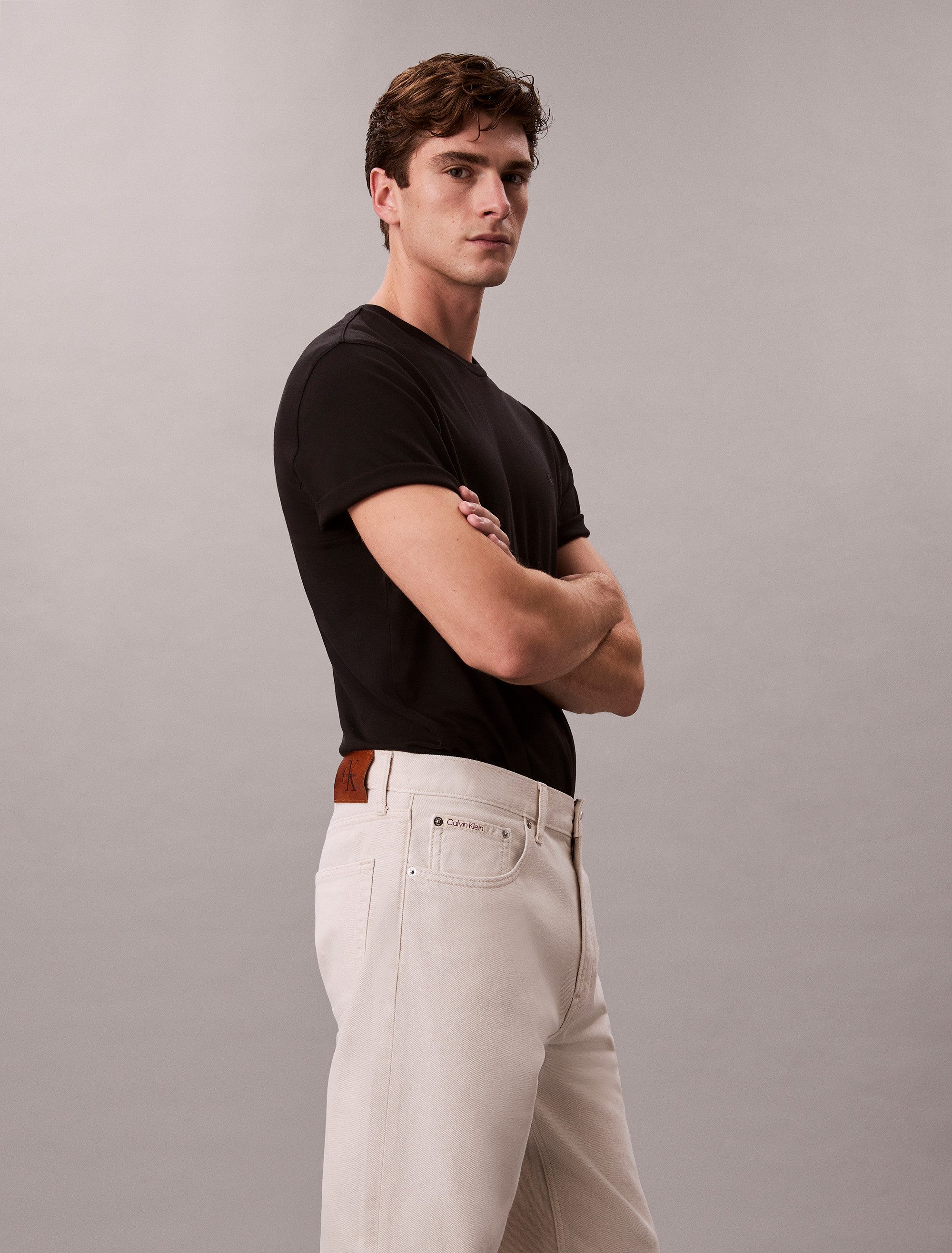 Calvin Klein Jeans 5-Pocket-Jeans tapered fit – Bild 4 von 5