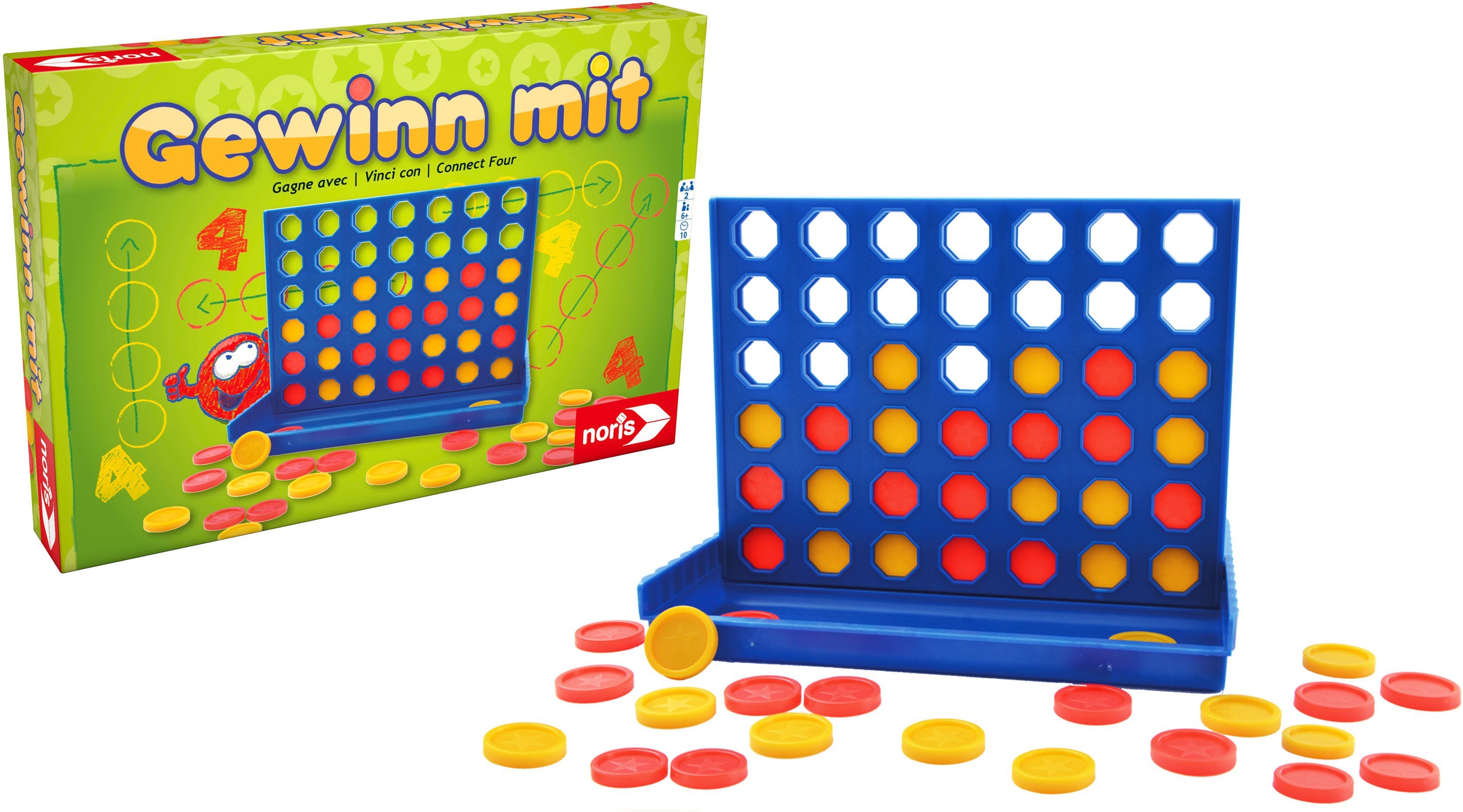 Noris Spiel Gewinn mit 4