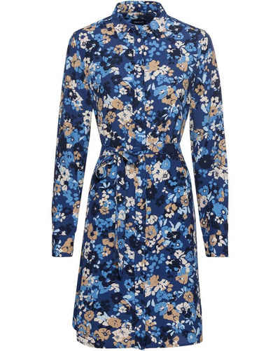 Gant Hemdblusenkleid Kleid mit Blumen-Print