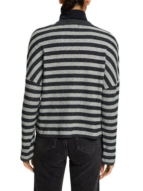 edc by Esprit Langarmshirt Gestreifter Pullover (1-tlg)