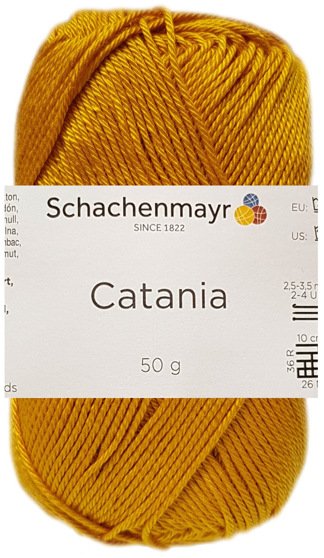 Schachenmayr 50 Gramm Schachenmayr Catania Farbauswahl Bastelgarn, 125 m