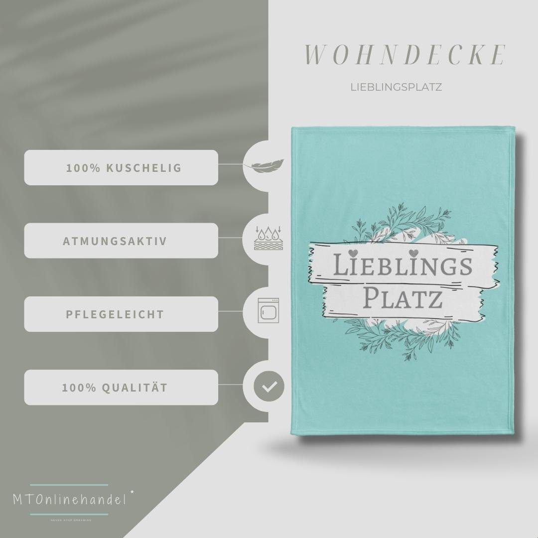 Wohndecke Lieblingsplatz 150x200 cm, weich und kuschelig, passend zur Bettw günstig online kaufen