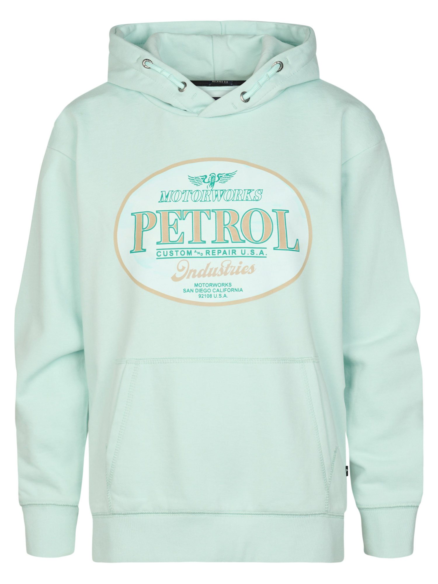Petrol Industries Sweatshirt Obregón mit Kapuze