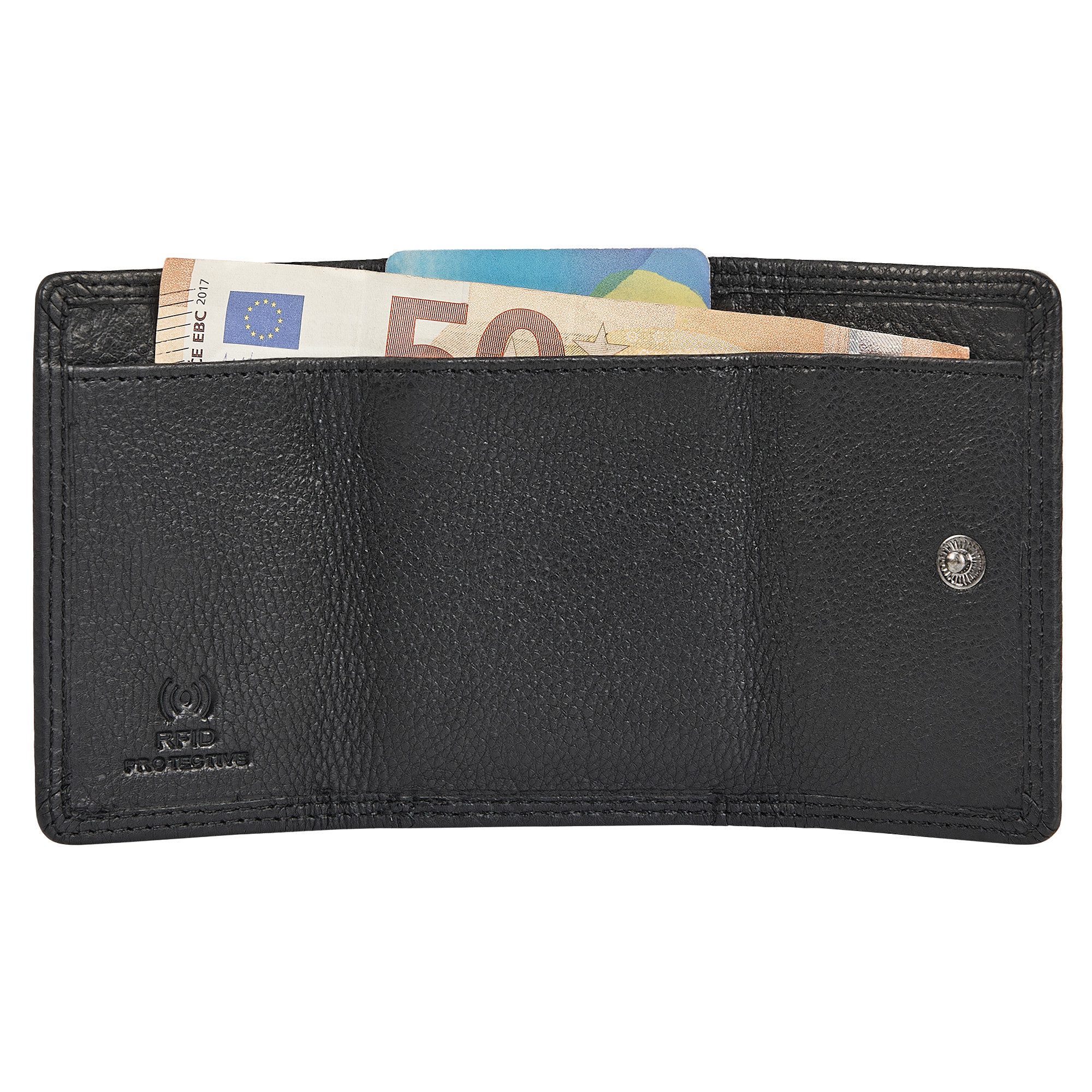 STILORD Geldbörse "London" Mini Portemonnaie Damen Klein Leder Geldbörse Herren RFID