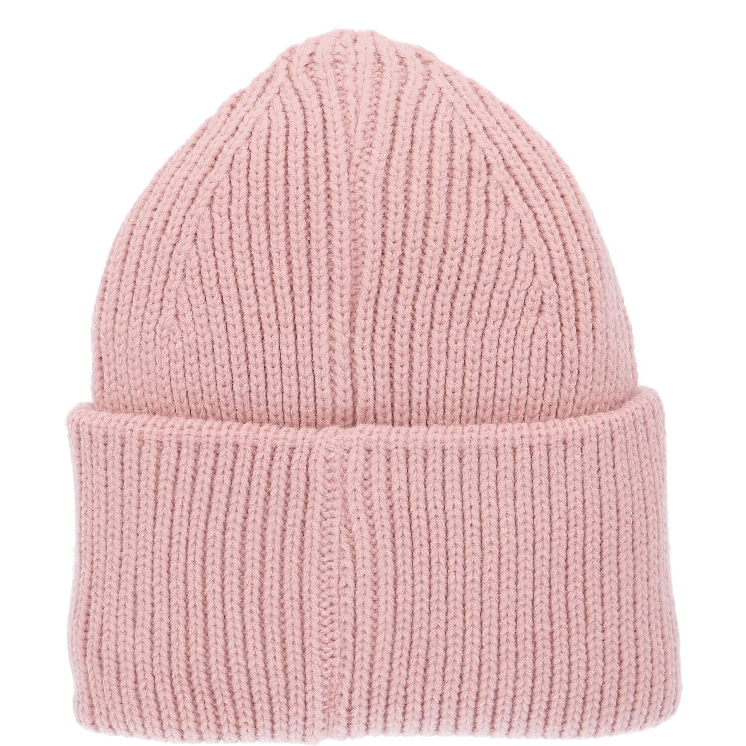 Antonio Strickmütze Antonio Winter Strickmütze Beanie mit Umschlag rosé (1- günstig online kaufen