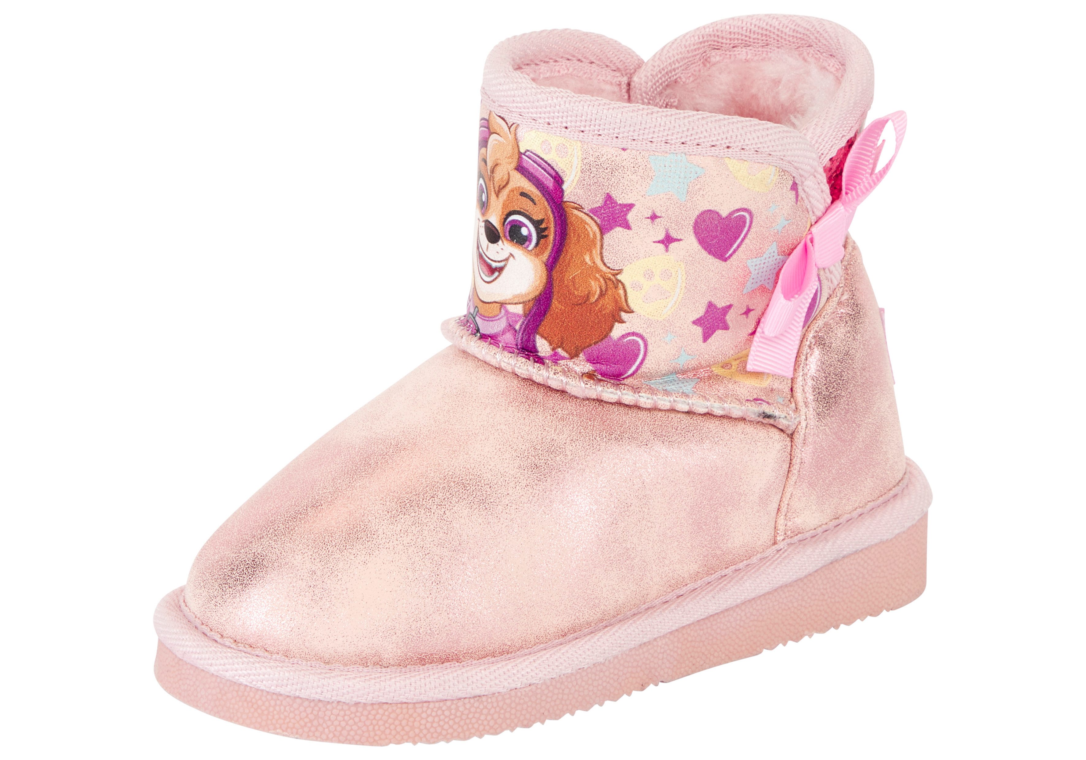 Disney Paw Patrol Schlupfboots Winterschuhe, Winterboots, Snowboots, Schlupfstiefel, gefüttert