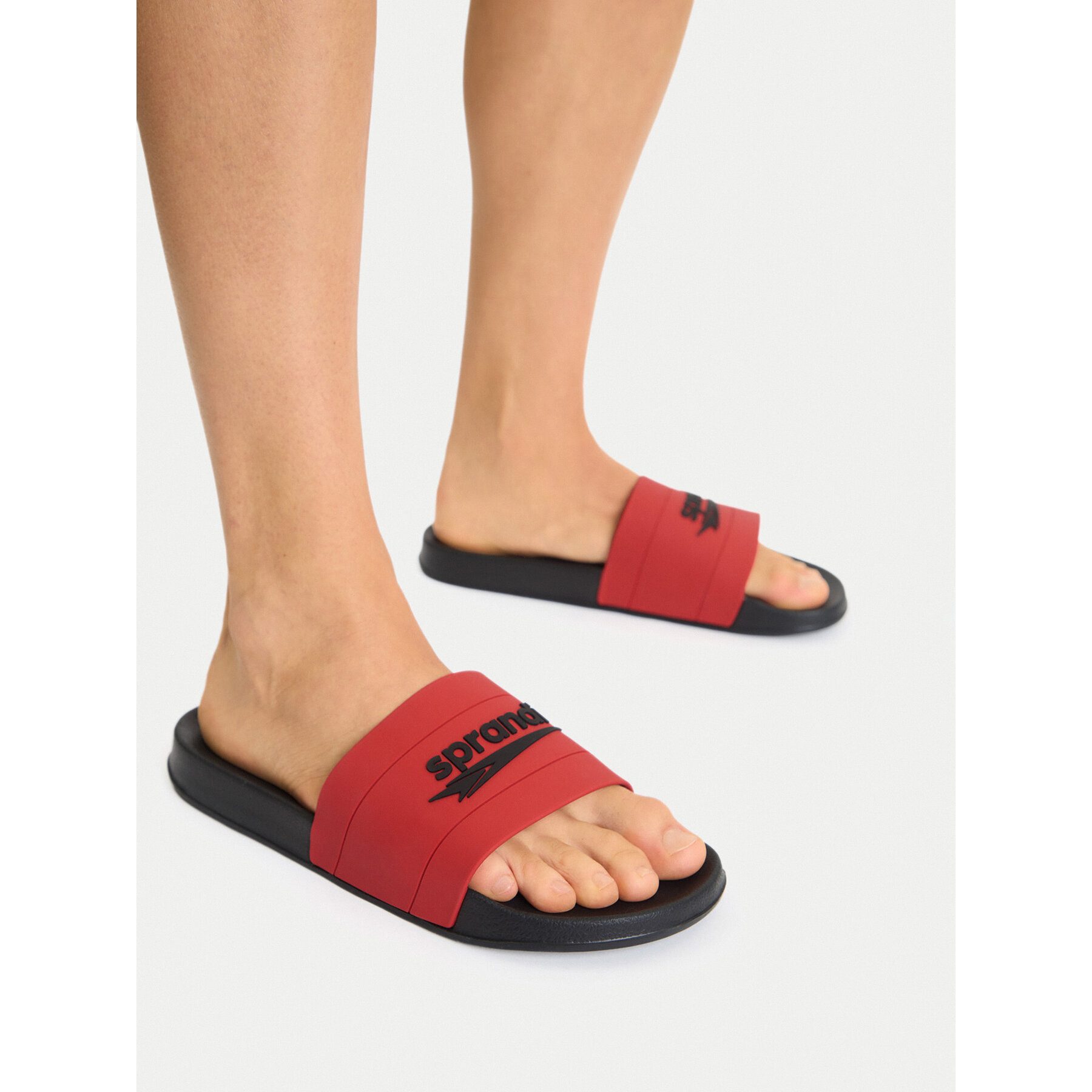 sprandi Sprandi Herren-Flip-Flops Rot Badepantolette