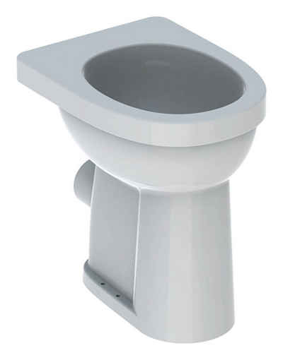 GEBERIT Flachspül-WC Renova Comfort, Stehend, Stand-WC Abgang horizontal Höhe 490 mm - Weiß