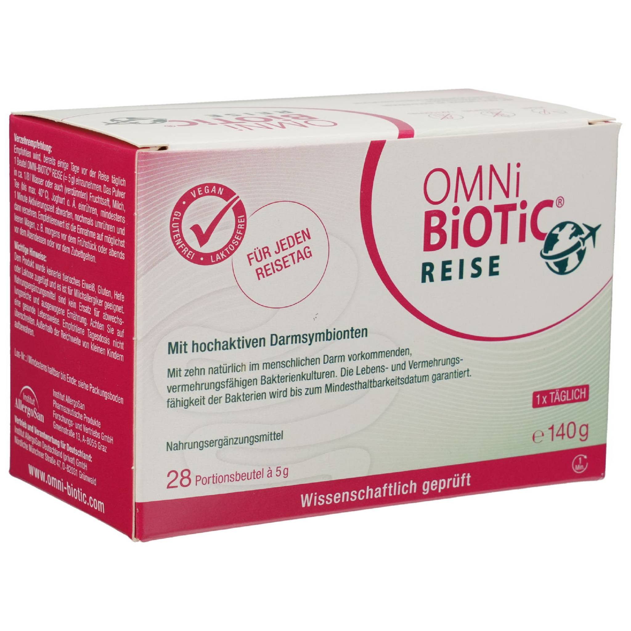 OMNi-BiOTiC OMNI BiOTiC REISE Pulver Beutel Pulver