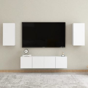 möbelando TV-Board Irxleben-I (B/H/T: 30x60x30 cm), in Weiß