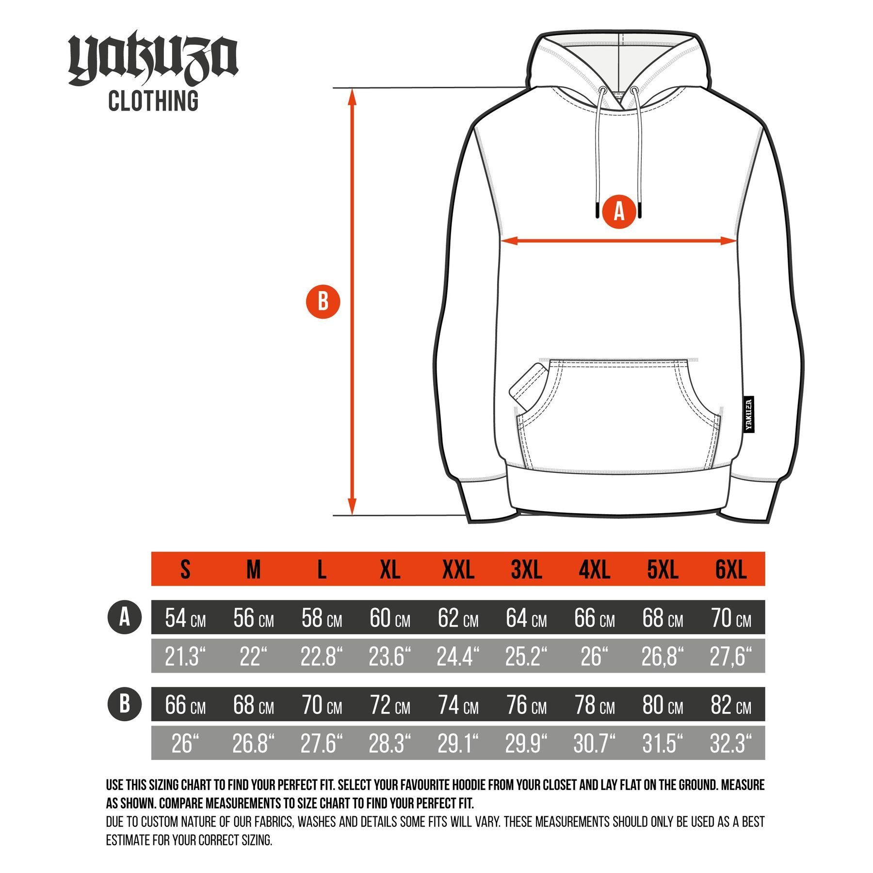 YAKUZA Hoodie Skull View