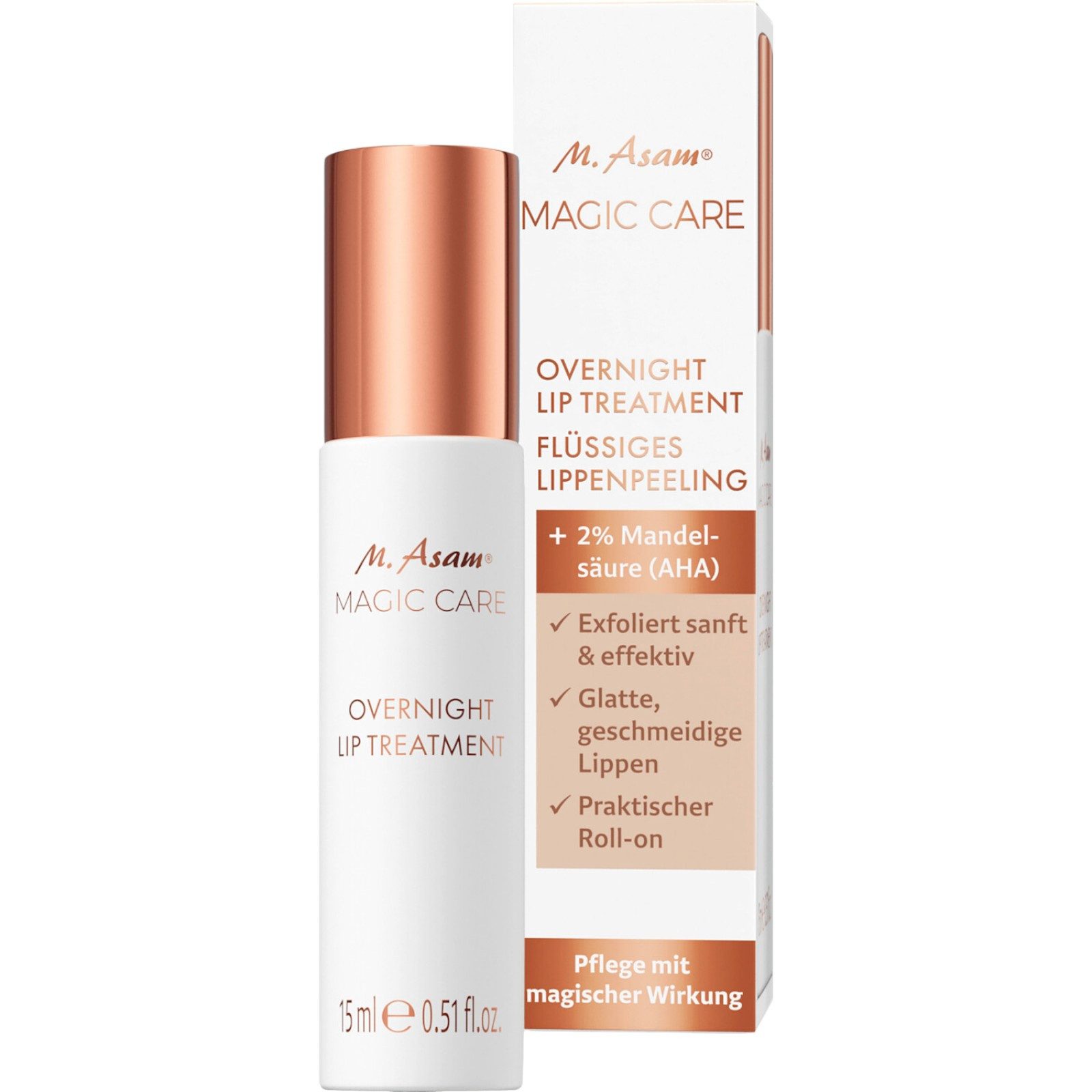M. Asam Lippenpeeling Lippenpeeling Magic Care Overnight Lip Treatment, 15 ml