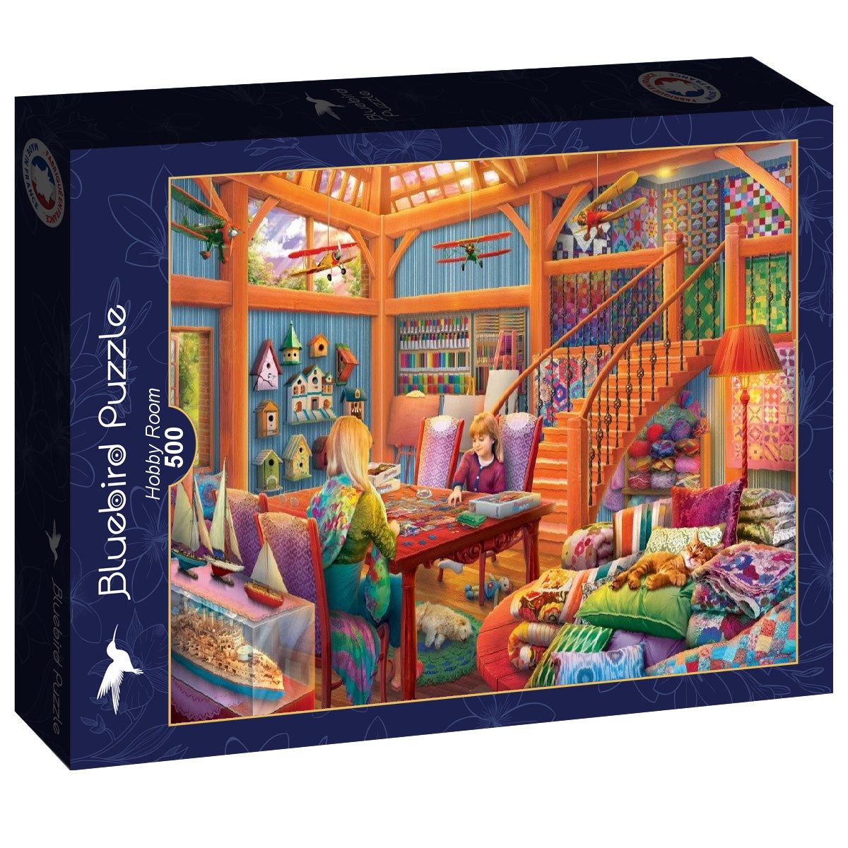 Bluebird Puzzle Puzzle Hobbyraum, Puzzleteile
