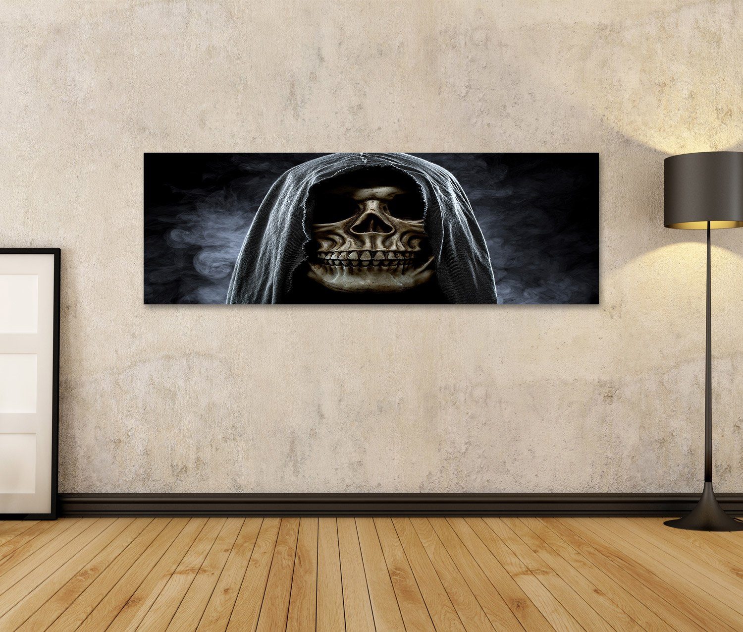 islandburner Leinwandbild Bild auf Leinwand Sensenmann günstig online kaufen