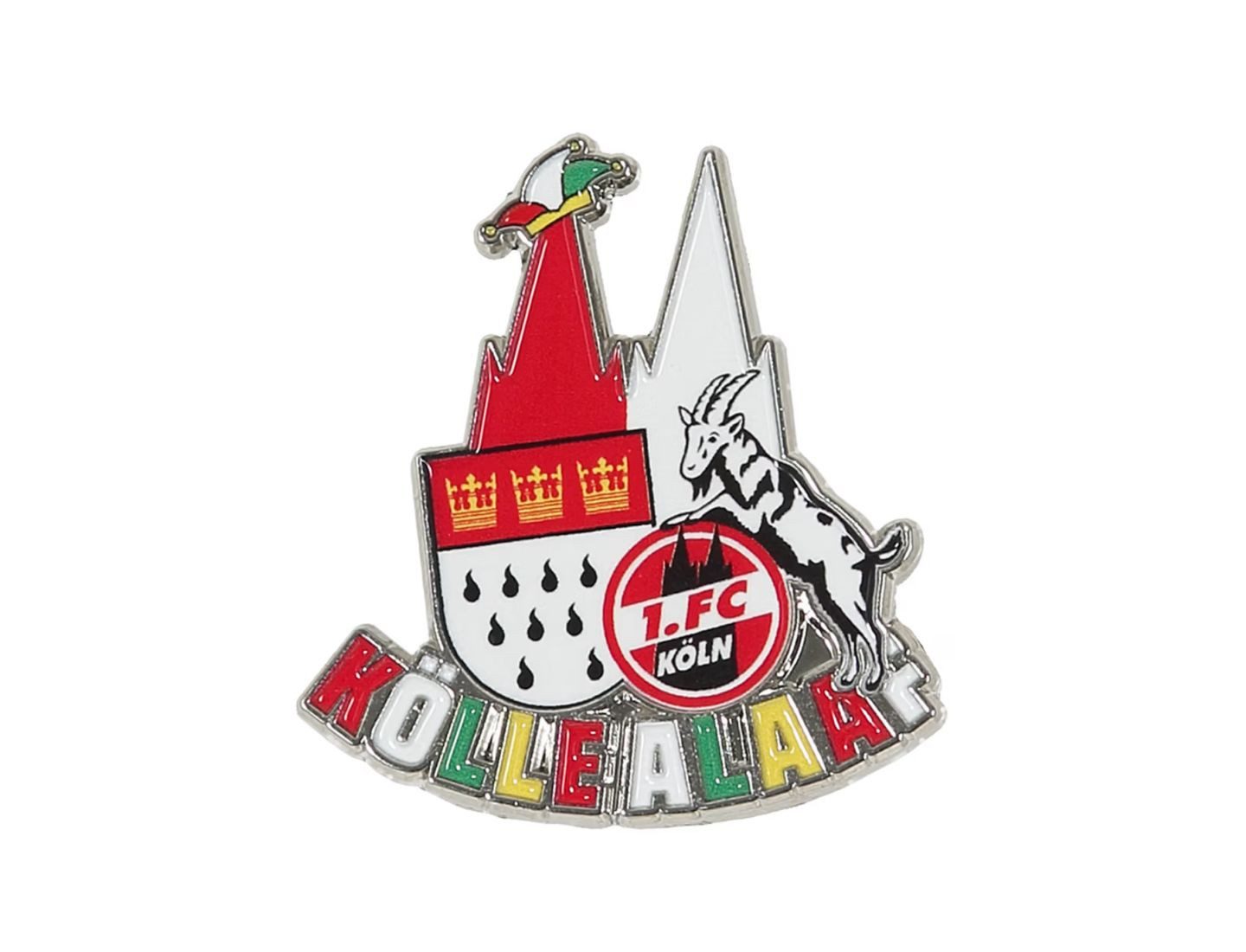 1. FC Köln Tasse PIN "KÖLLE ALAAF"