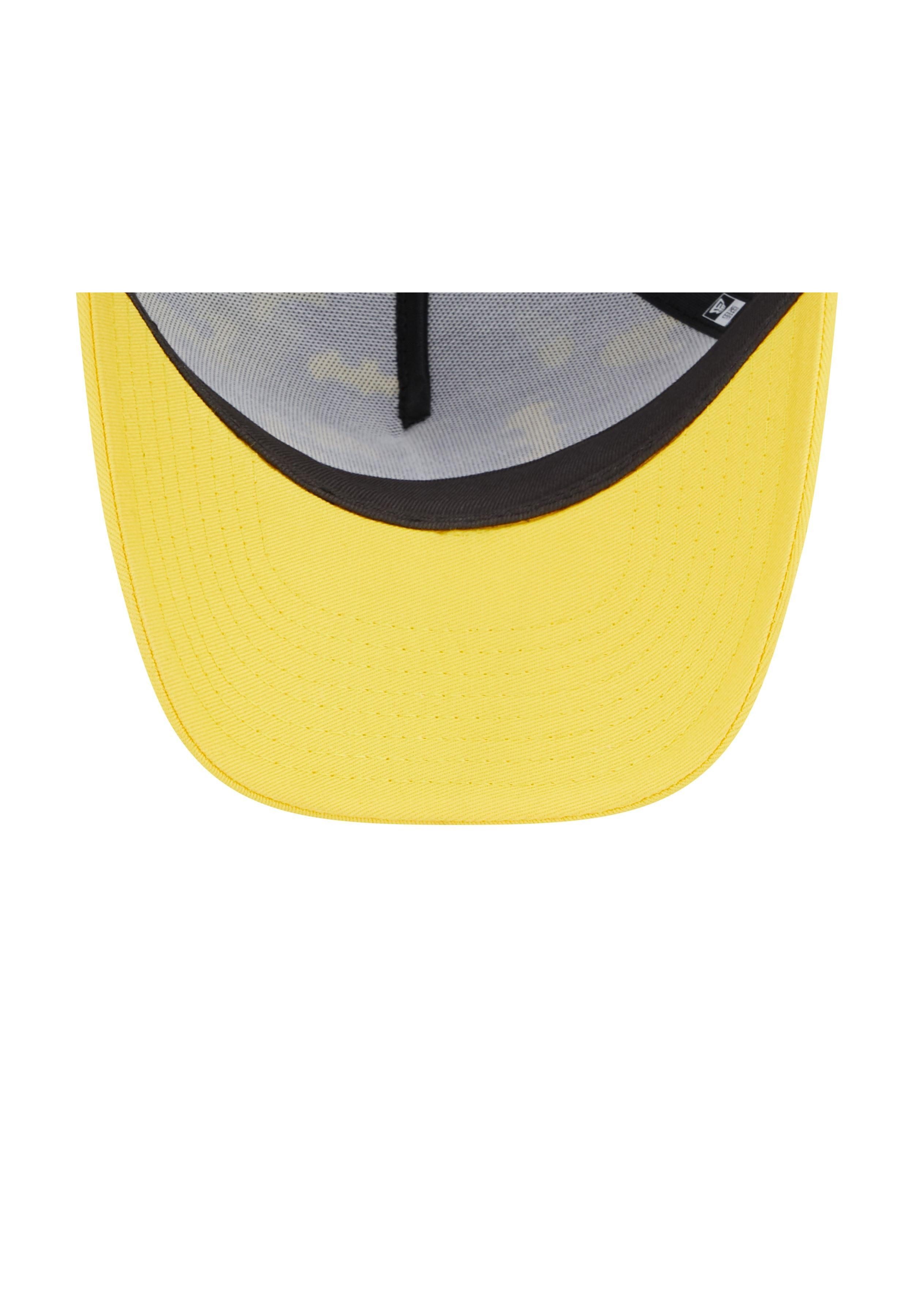 New Era Baseball Cap Batman DC Print Black Yellow A-Frame Adjustable Kids Trucker Cap New E (1-St)