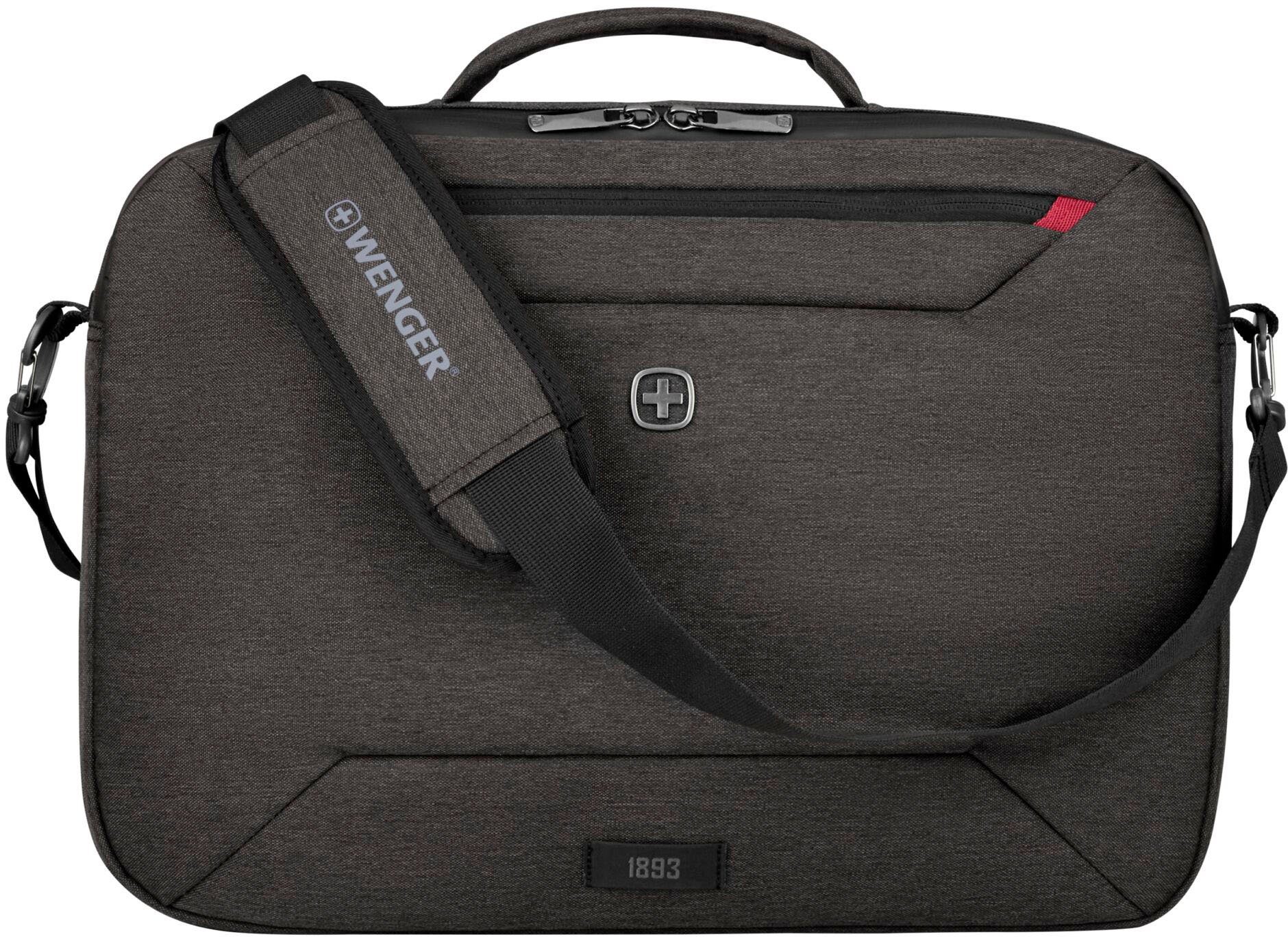 auch grau, tragbar Commute, 16-Zoll Rucksack mit Laptoptasche als Laptopfach, Wenger