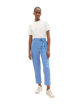 TOM TAILOR Denim Chinohose RELAXED TAPERED aus Lyocell