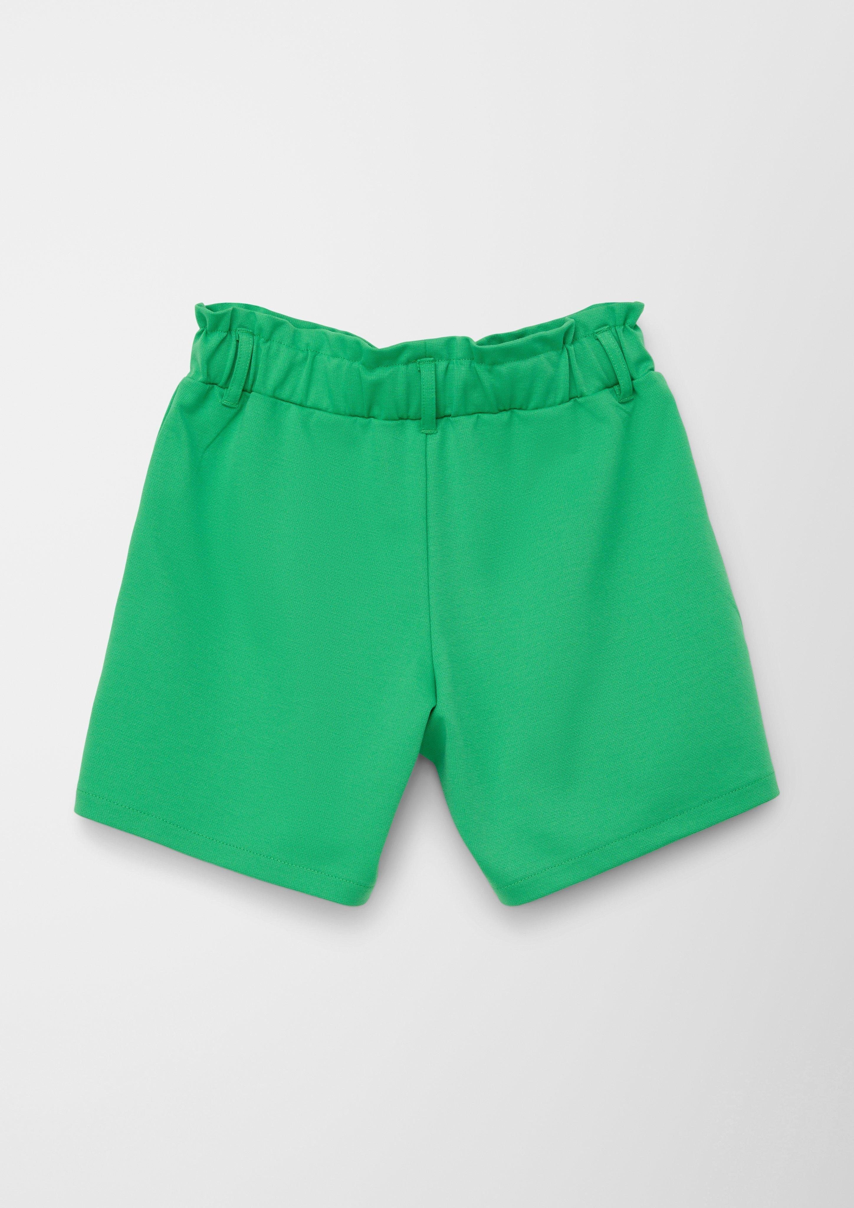 Leggings Shorts Paperbag-Stil s.Oliver grün im