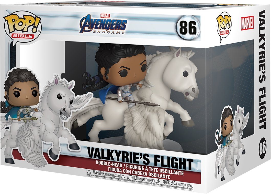 Funko Pop Marvel Blacklight Endgame 86 Valkyrie's Flight