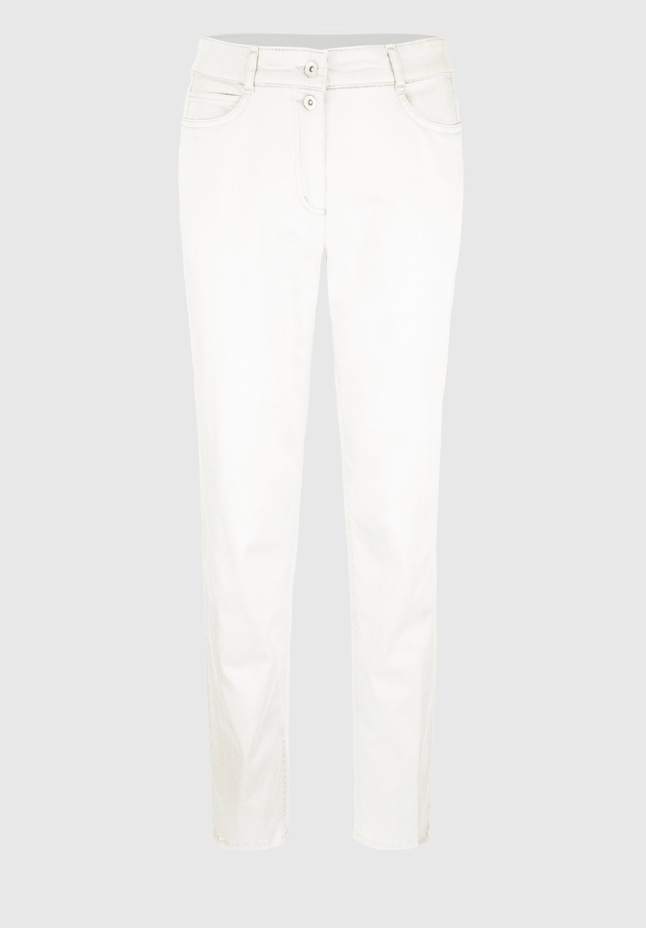 bianca 5-Pocket-Jeans DENVER ivory | Stretchjeans