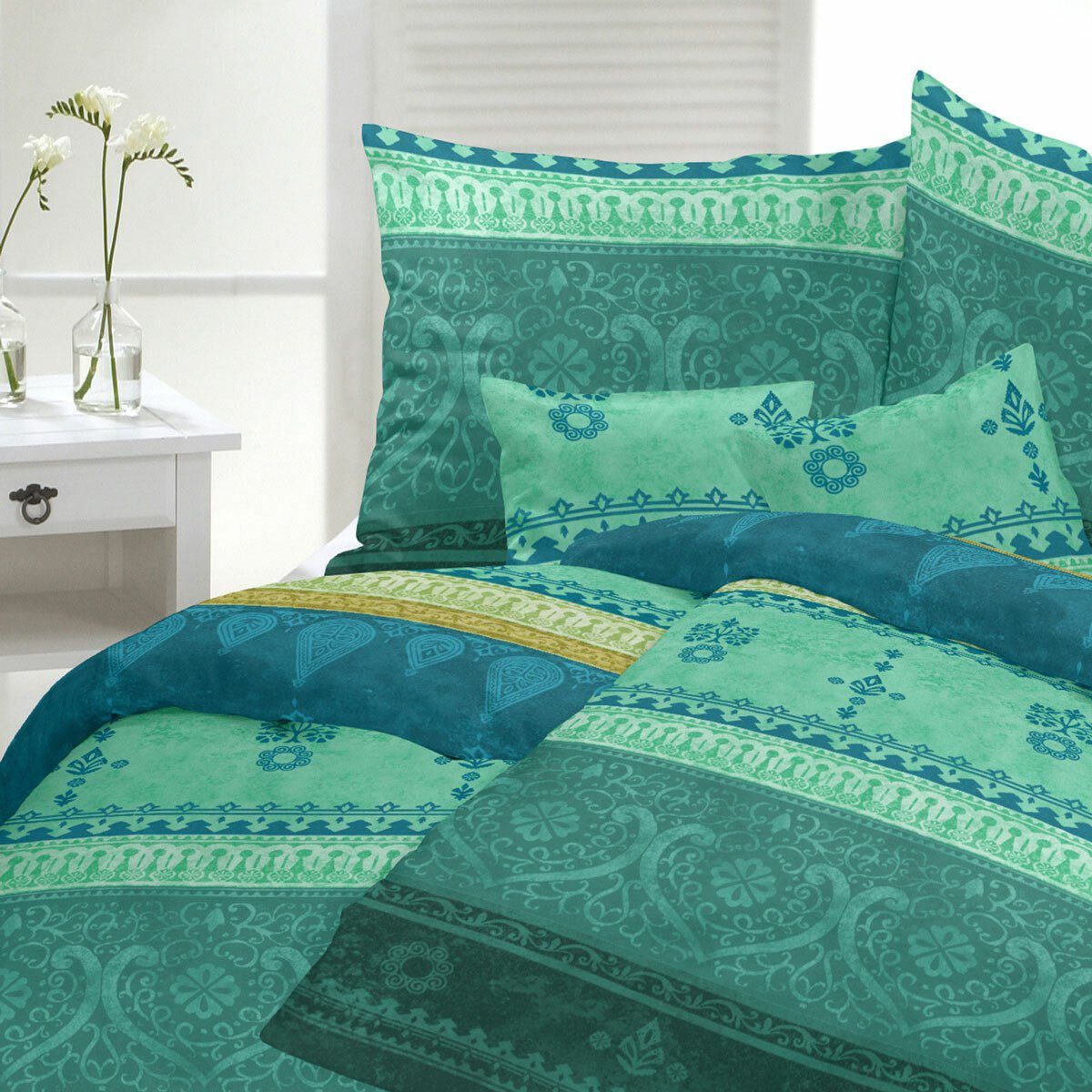 TRAUMSCHLAF Bettwäsche Indisatin, Mako Satin, 2 günstig online kaufen